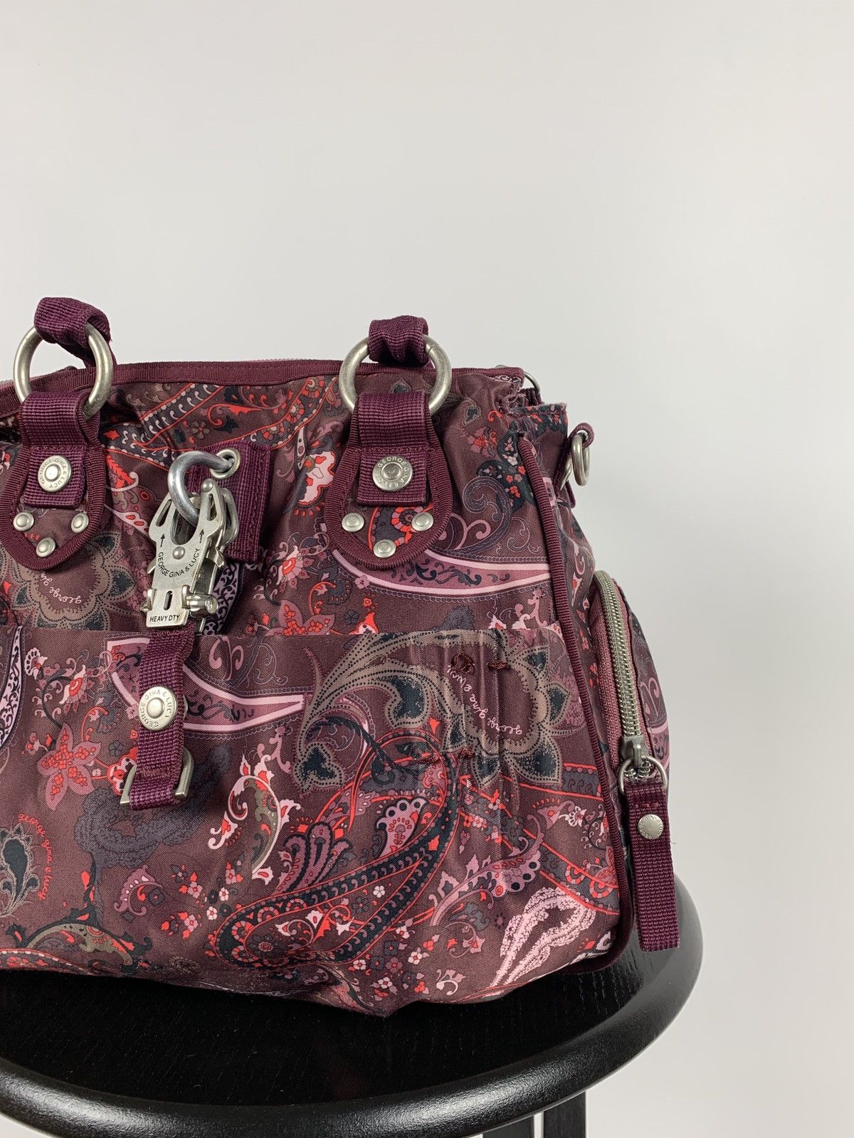 Japanese Brand George Gina&Lucy Paisley You Say London Cargo Bag Alyx Style Size ONE SIZE - 8 Thumbnail