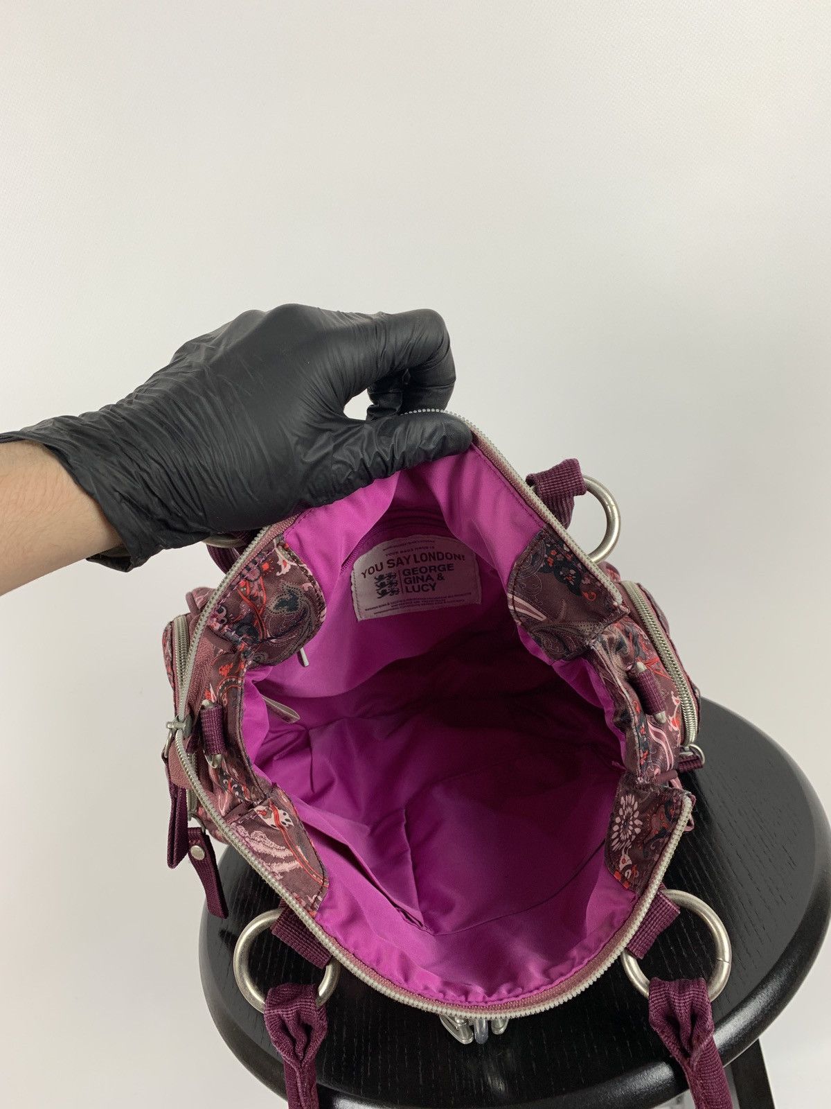 Japanese Brand George Gina&Lucy Paisley You Say London Cargo Bag Alyx Style Size ONE SIZE - 15 Thumbnail