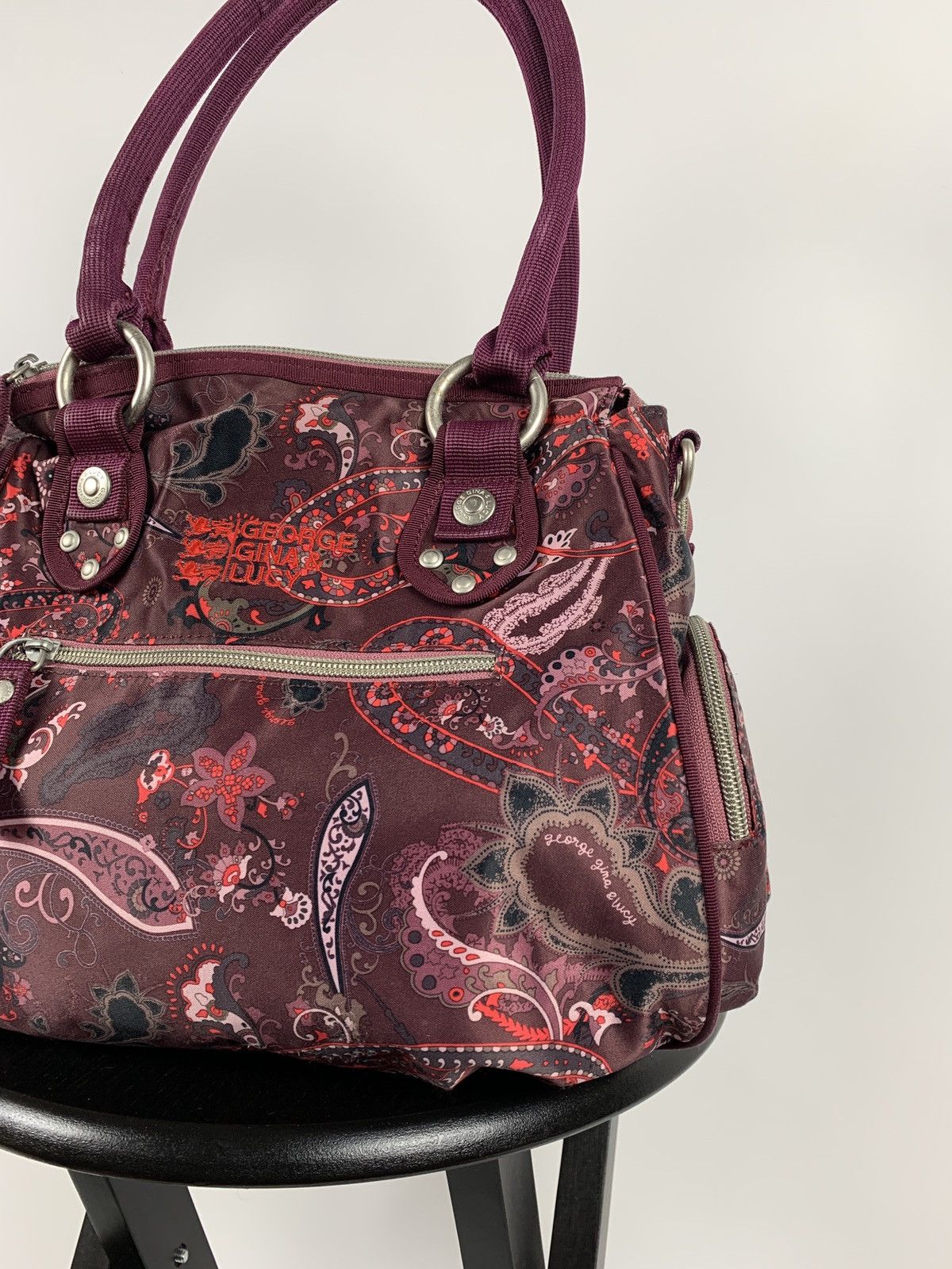 Japanese Brand George Gina&Lucy Paisley You Say London Cargo Bag Alyx Style Size ONE SIZE - 12 Thumbnail