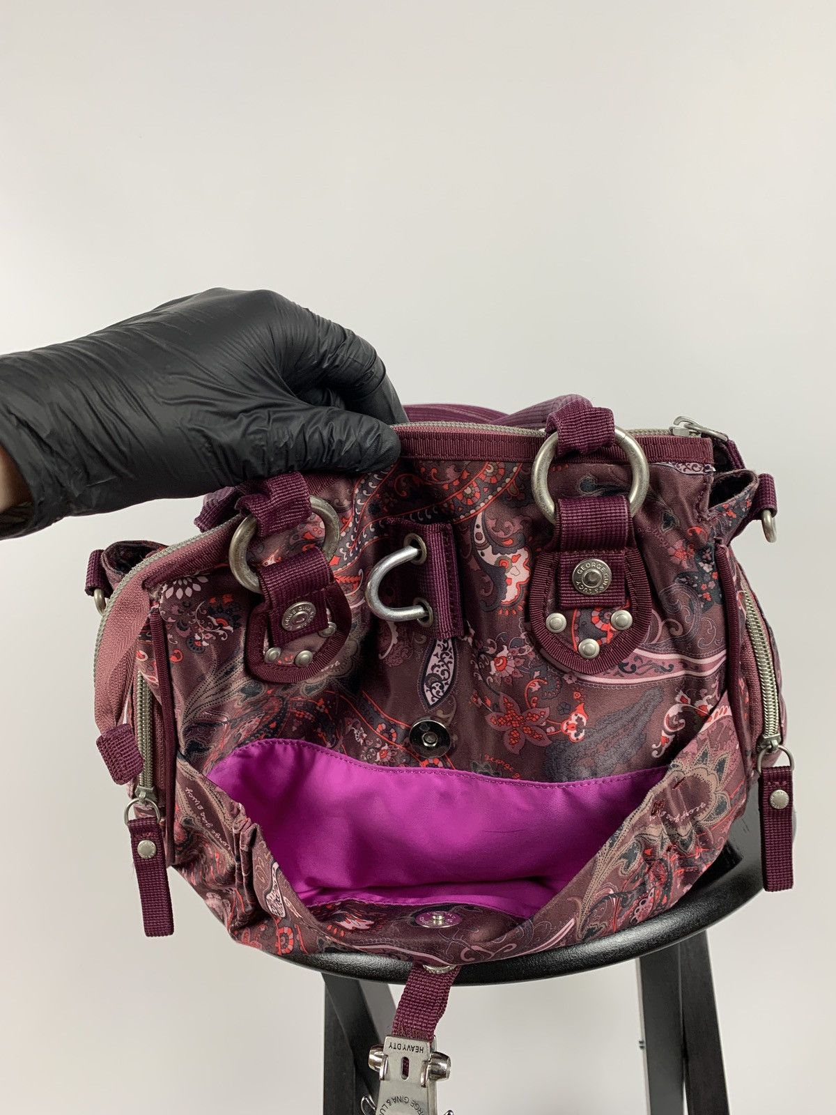 Japanese Brand George Gina&Lucy Paisley You Say London Cargo Bag Alyx Style Size ONE SIZE - 10 Thumbnail