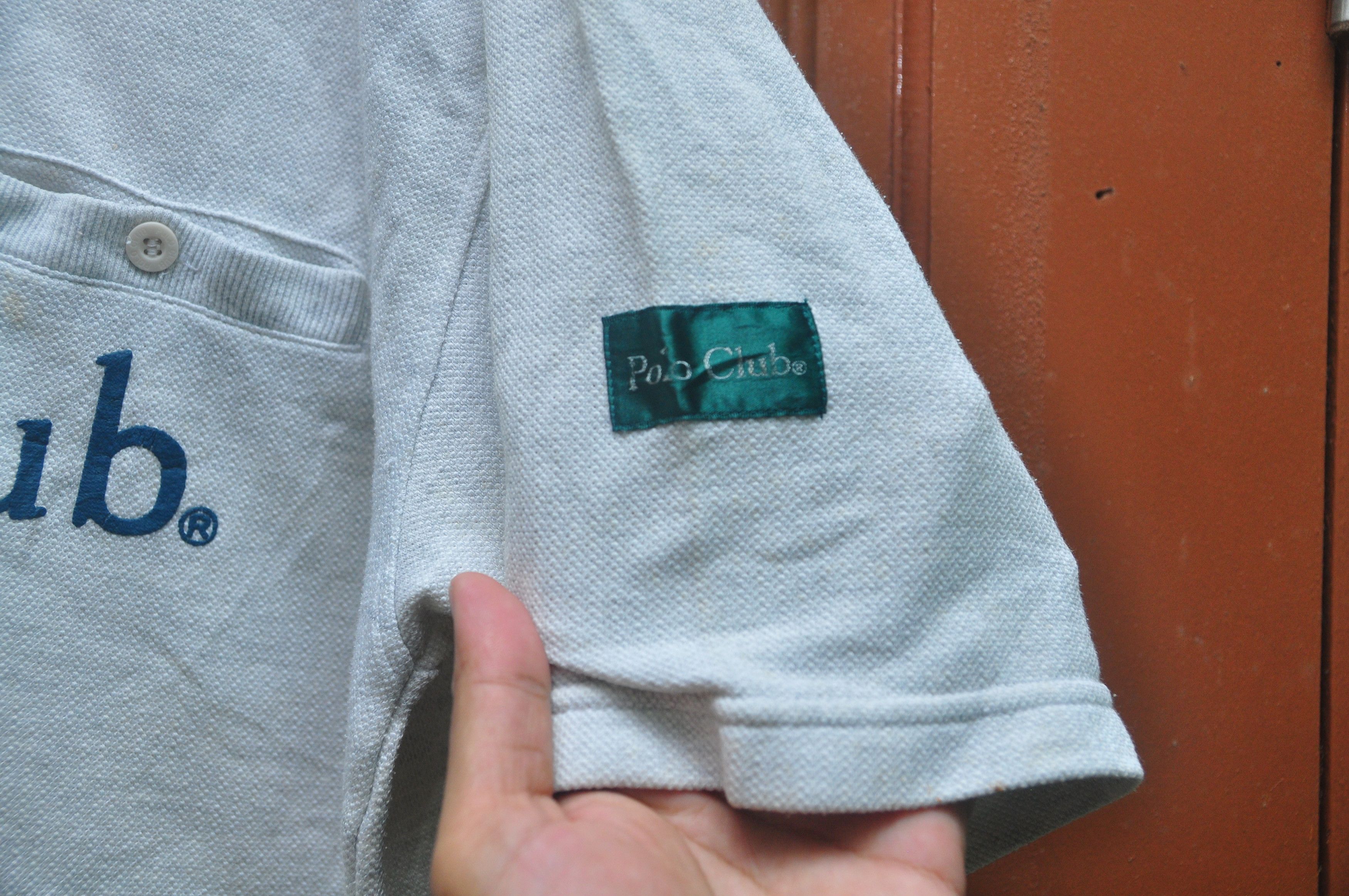 Japanese Brand Vintage Polo Club Shirt / hip hop swag skate rap gift Size US XL / EU 56 / 4 - 4 Thumbnail