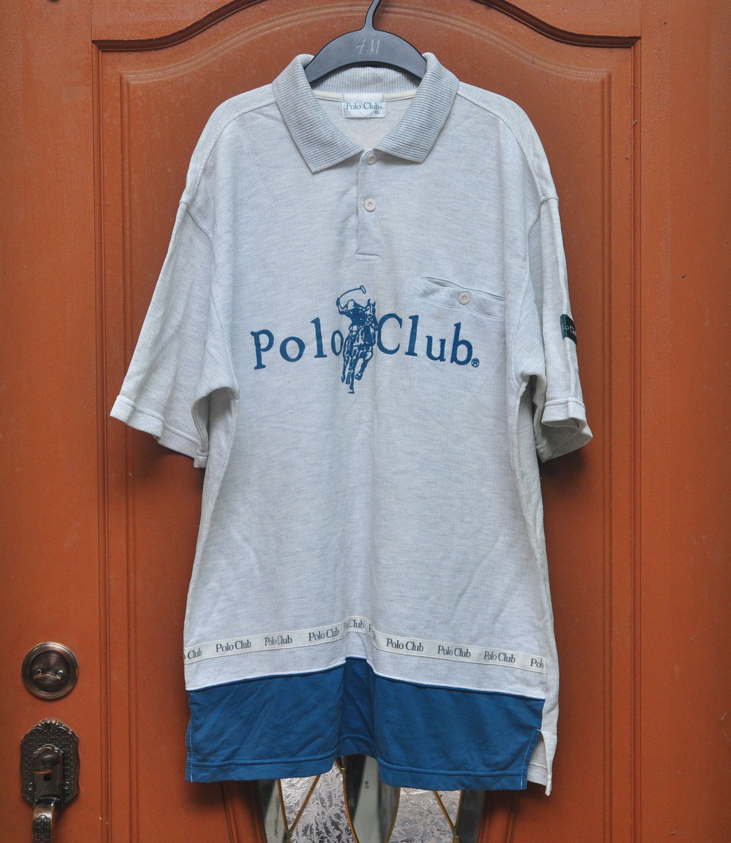 Japanese Brand Vintage Polo Club Shirt / hip hop swag skate rap gift Size US XL / EU 56 / 4 - 1 Thumbnail