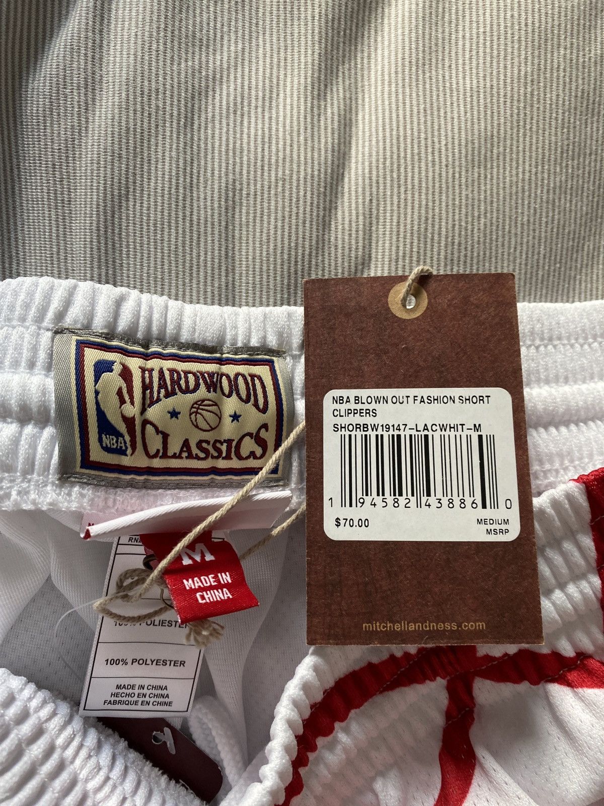 Mitchell & Ness NBA blown out fashion short Clippers Size US 32 / EU 48 - 3 Thumbnail