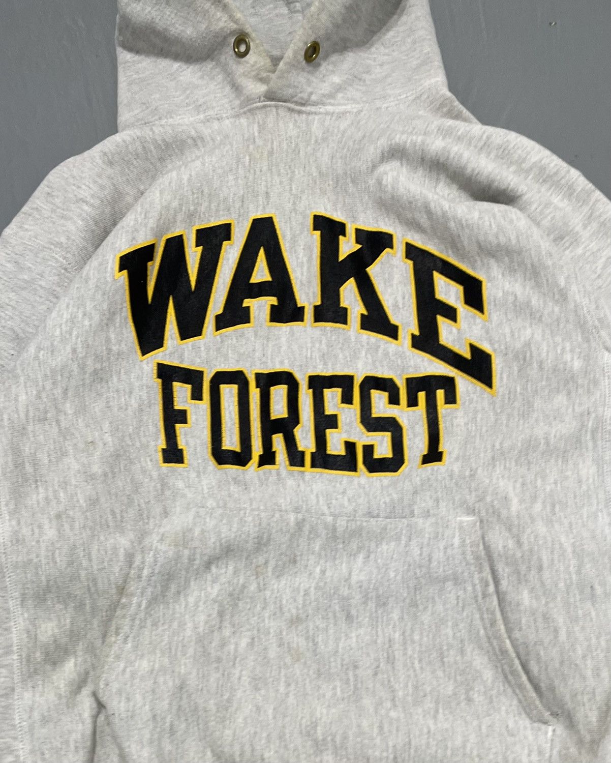 Champion × Vintage Vintage wake forest reverse weave champion hoodie Size US XL / EU 56 / 4 - 2 Thumbnail