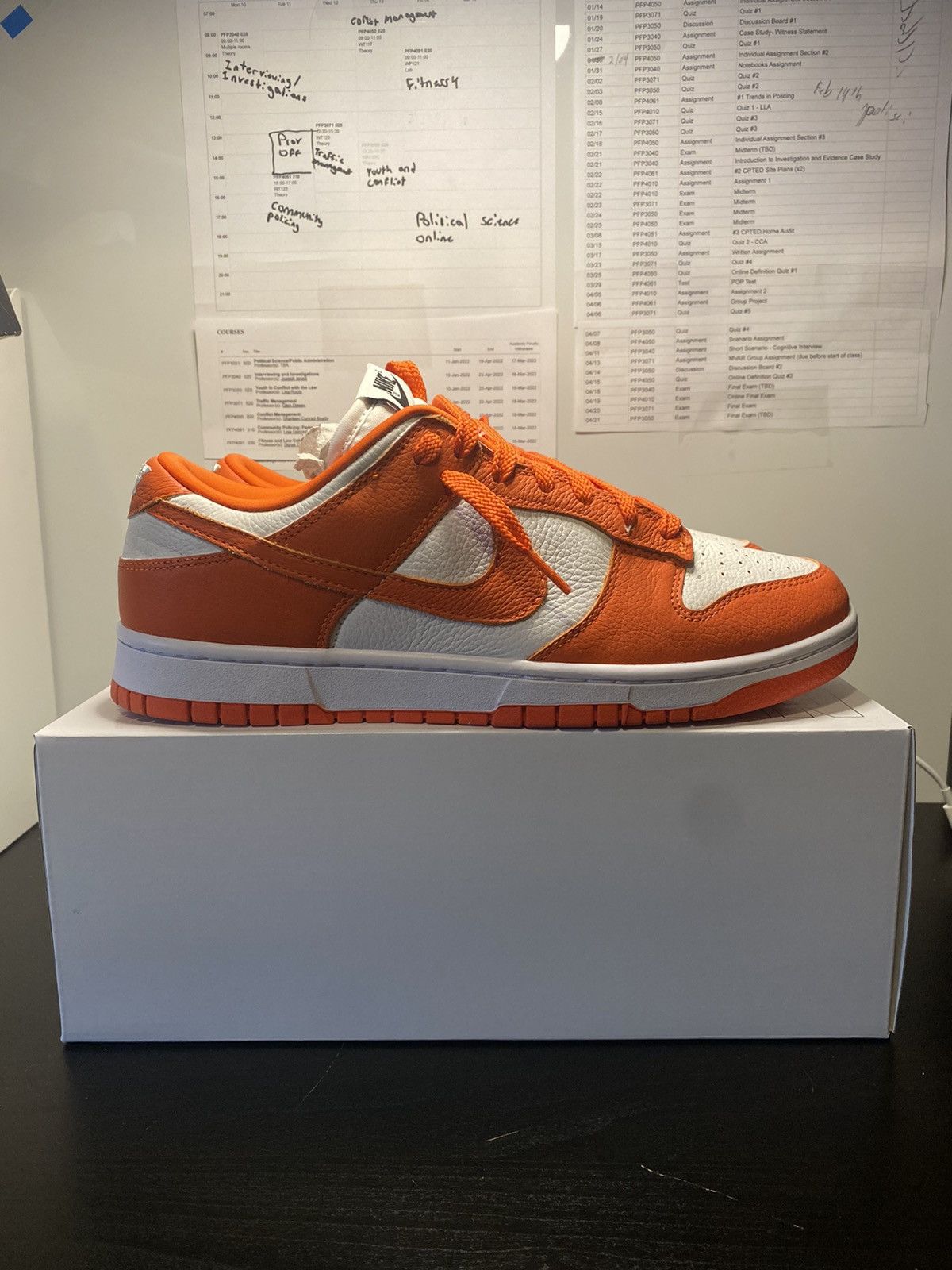 Nike NIKEID dunk low Syracuse Grailed