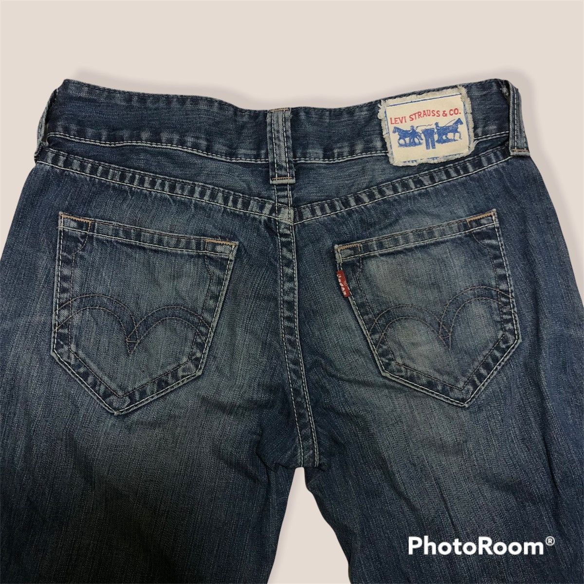 Levi's × Levi's Made & Crafted × Vintage Y2K Women Levis Bootcut Jeans Made in Japan Size US 31 - 3 Thumbnail