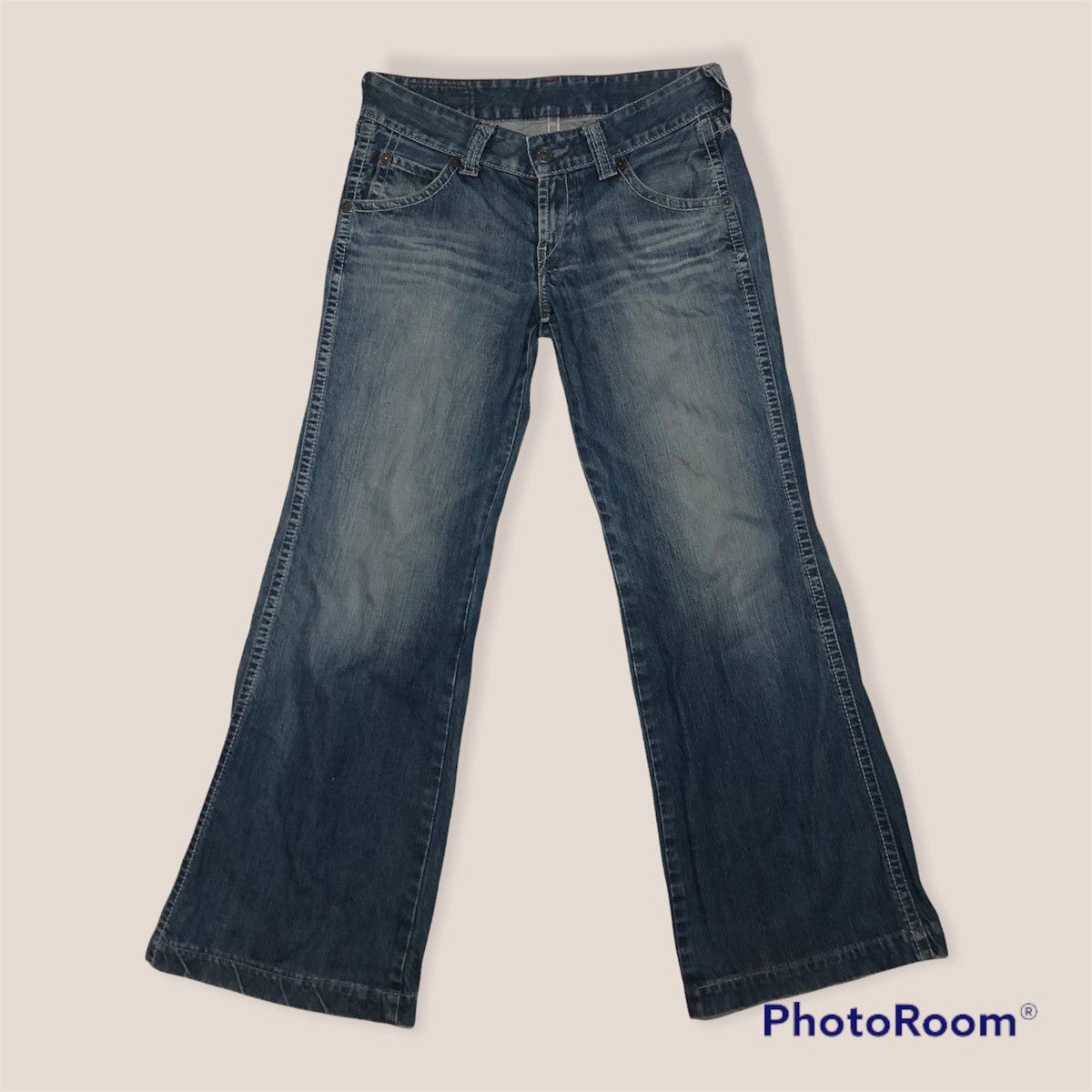 Levi's × Levi's Made & Crafted × Vintage Y2K Women Levis Bootcut Jeans Made in Japan Size US 31 - 2 Thumbnail