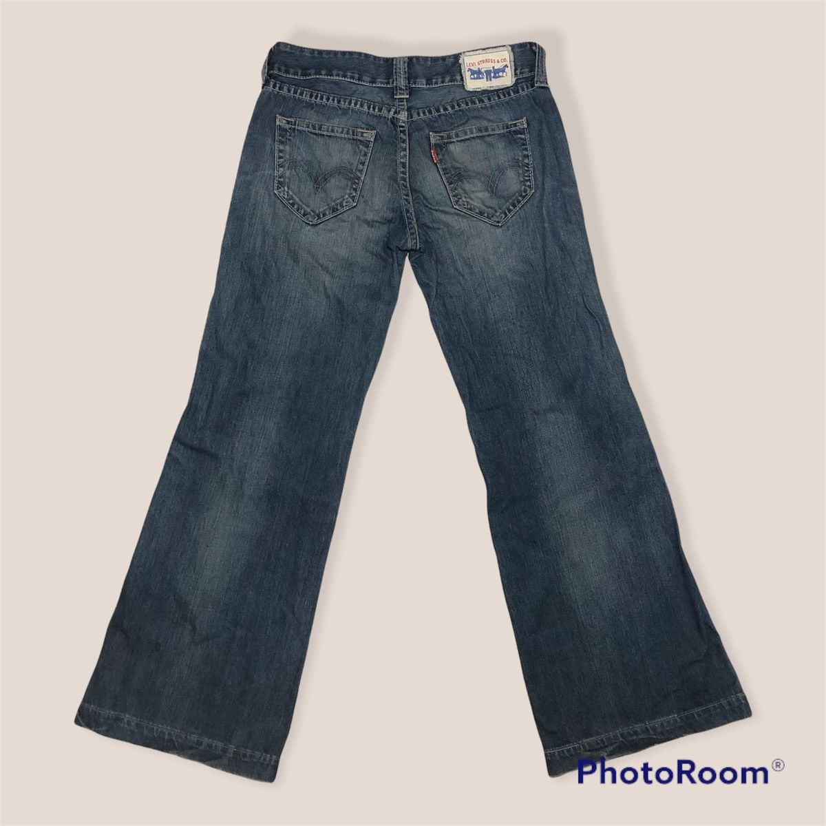 Levi's × Levi's Made & Crafted × Vintage Y2K Women Levis Bootcut Jeans Made in Japan Size US 31 - 1 Thumbnail