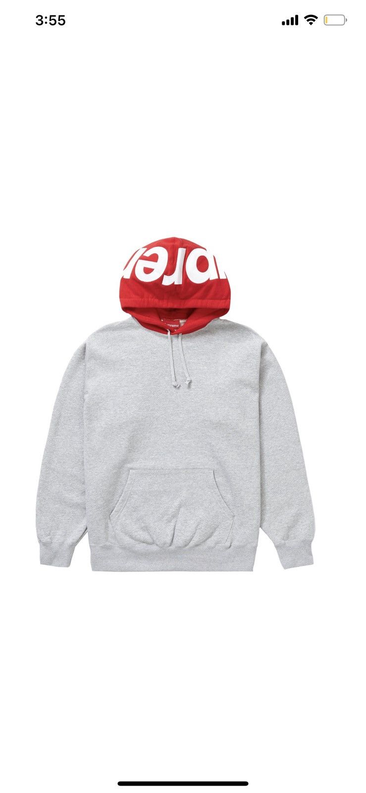 Supreme Supreme Contrast Hooded Sweatshirt | Grailed