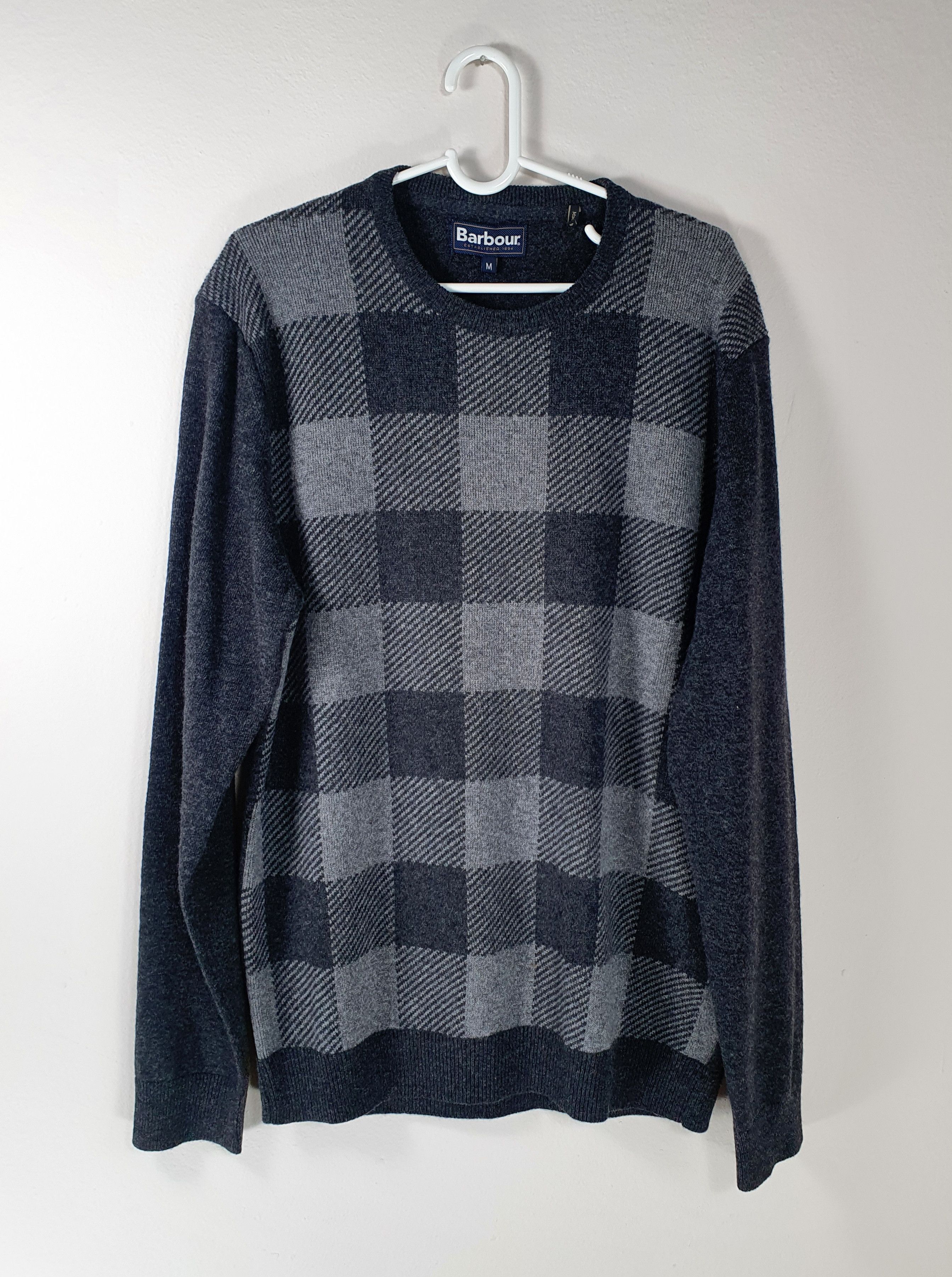 Grey wool pullover