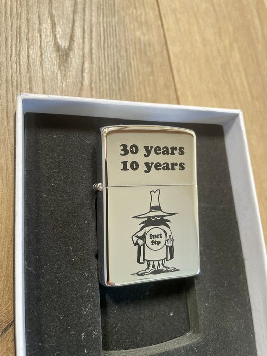 Fuct FTP + FUCT ANNIVERSARY ZIPPO METAL COMICS LIGHTER OS | Grailed