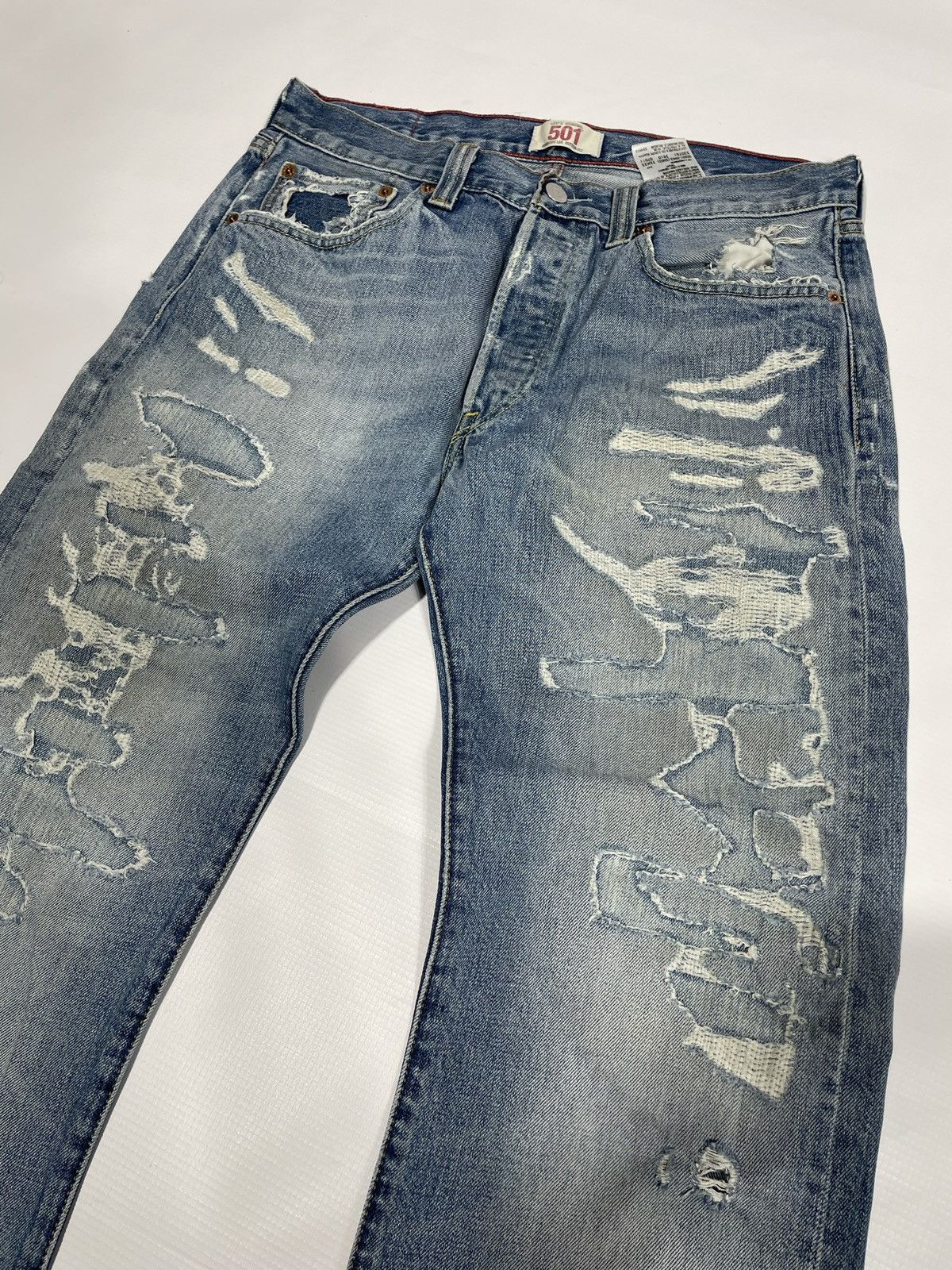 Levi's Distressed Denim Levi’s jeans 501 Size US 32 / EU 48 - 8 Thumbnail