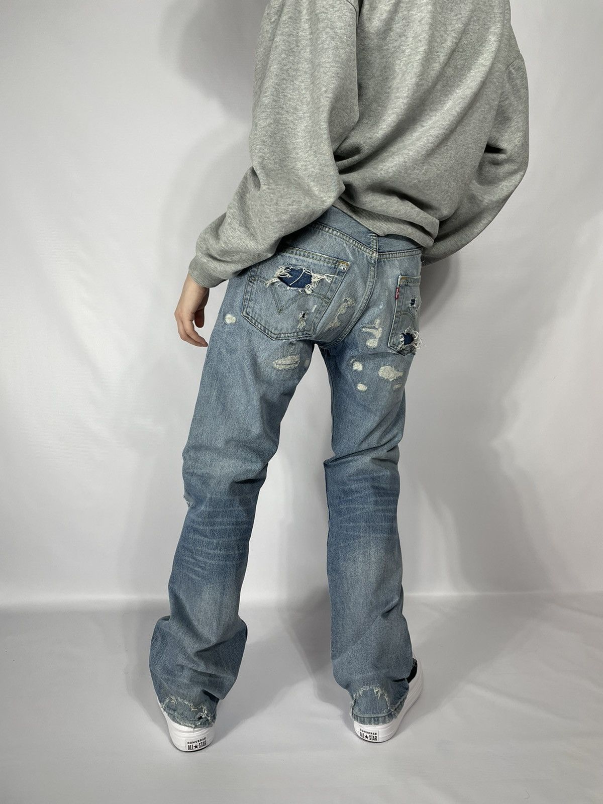 Levi's Distressed Denim Levi’s jeans 501 Size US 32 / EU 48 - 14 Thumbnail