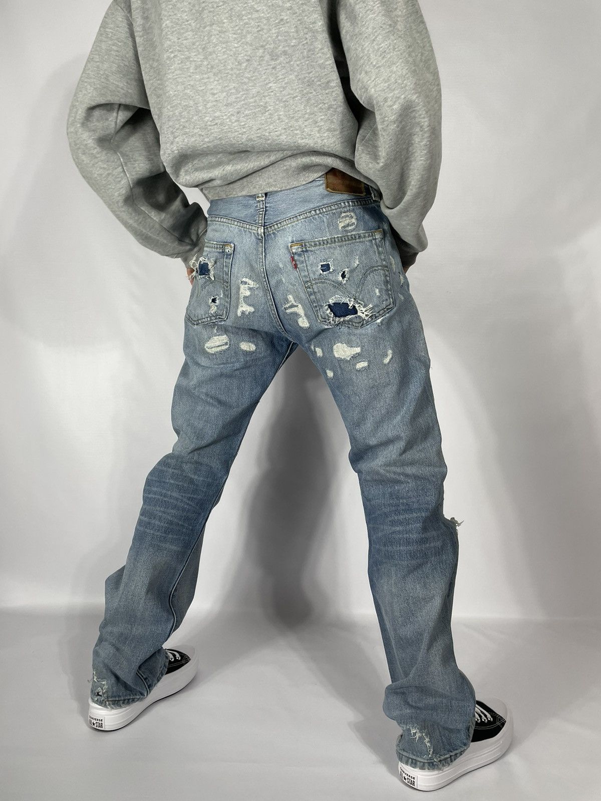 Levi's Distressed Denim Levi’s jeans 501 Size US 32 / EU 48 - 15 Thumbnail