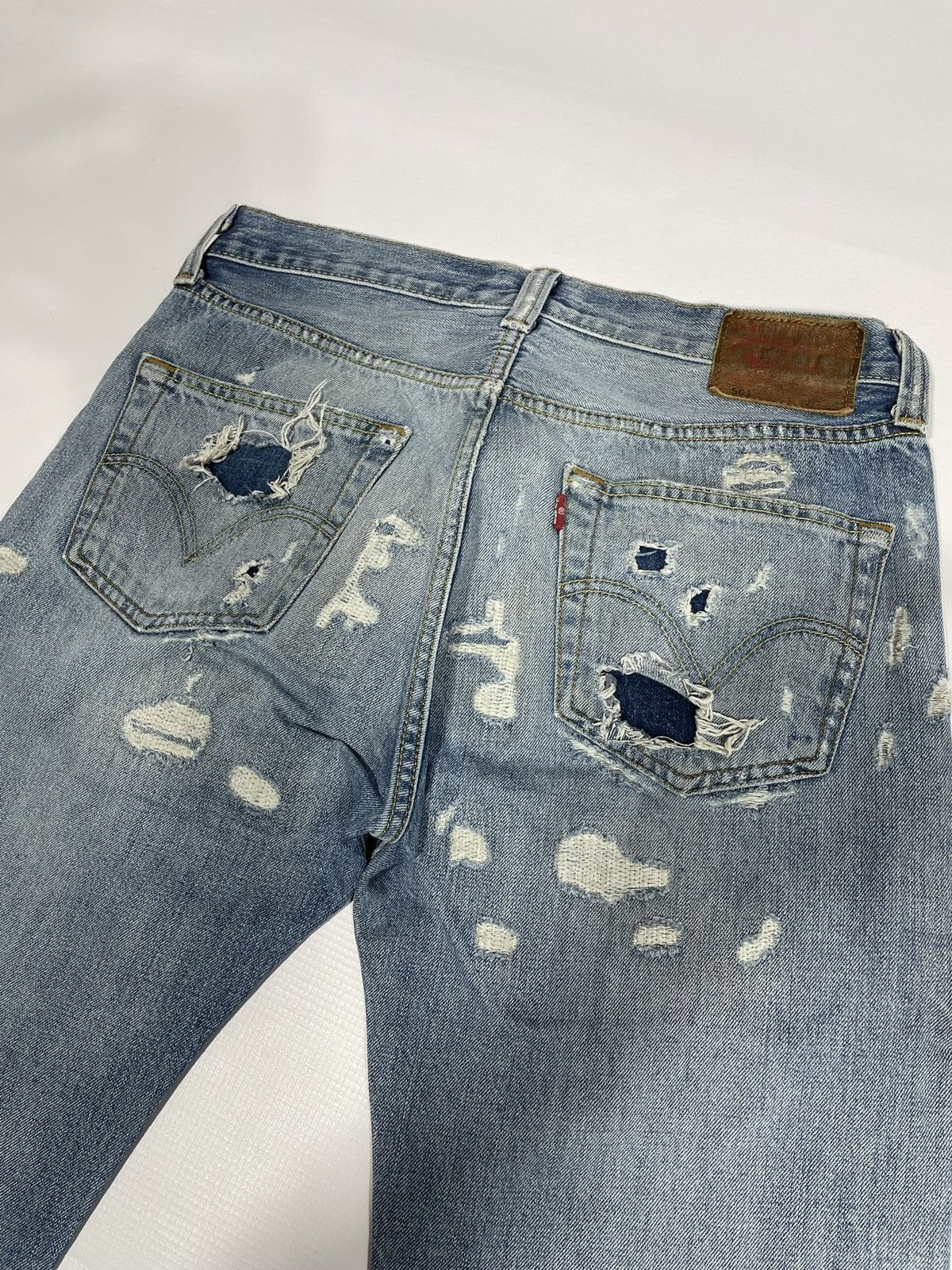 Levi's Distressed Denim Levi’s jeans 501 Size US 32 / EU 48 - 5 Thumbnail