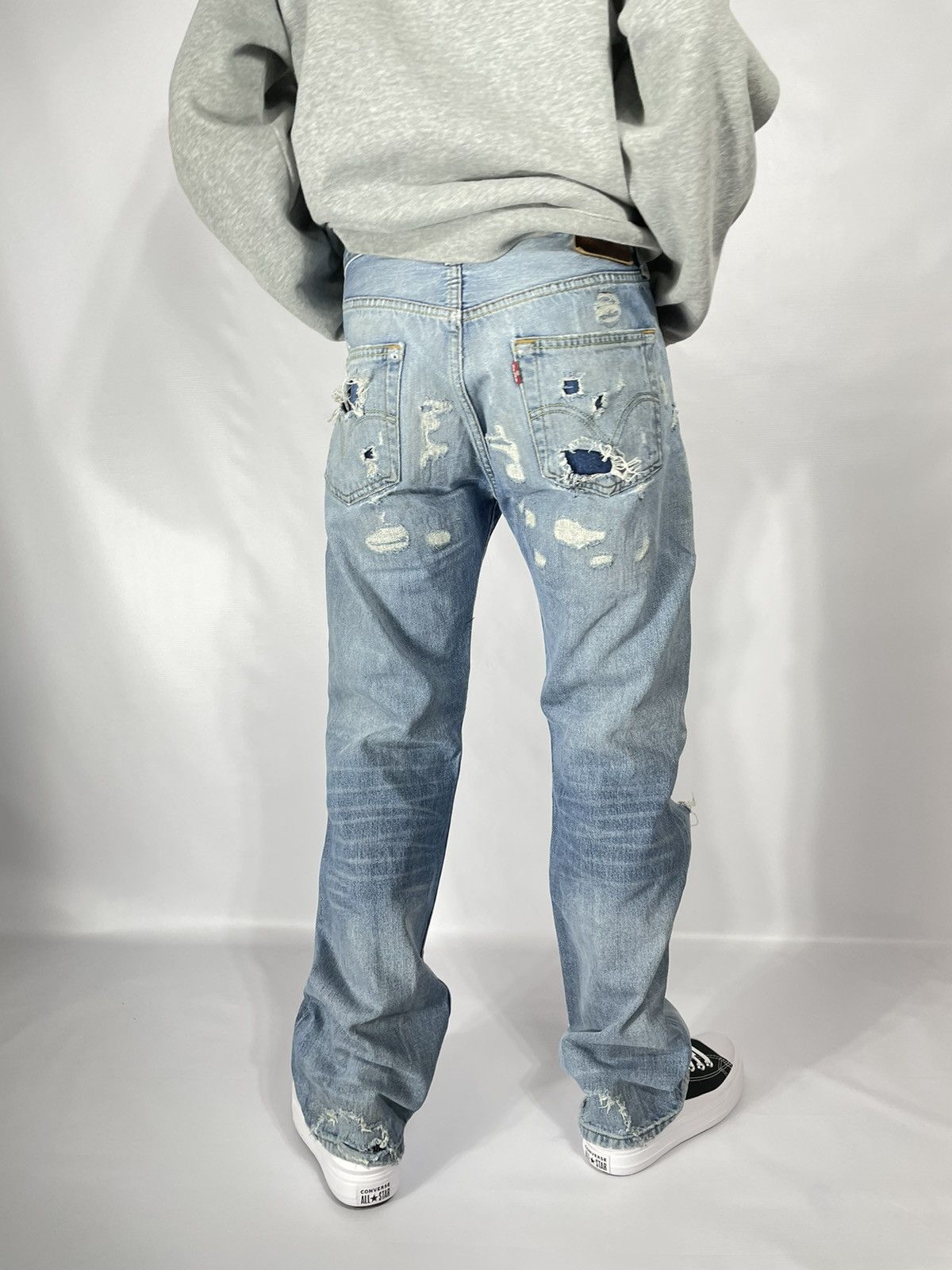 Levi's Distressed Denim Levi’s jeans 501 Size US 32 / EU 48 - 13 Thumbnail