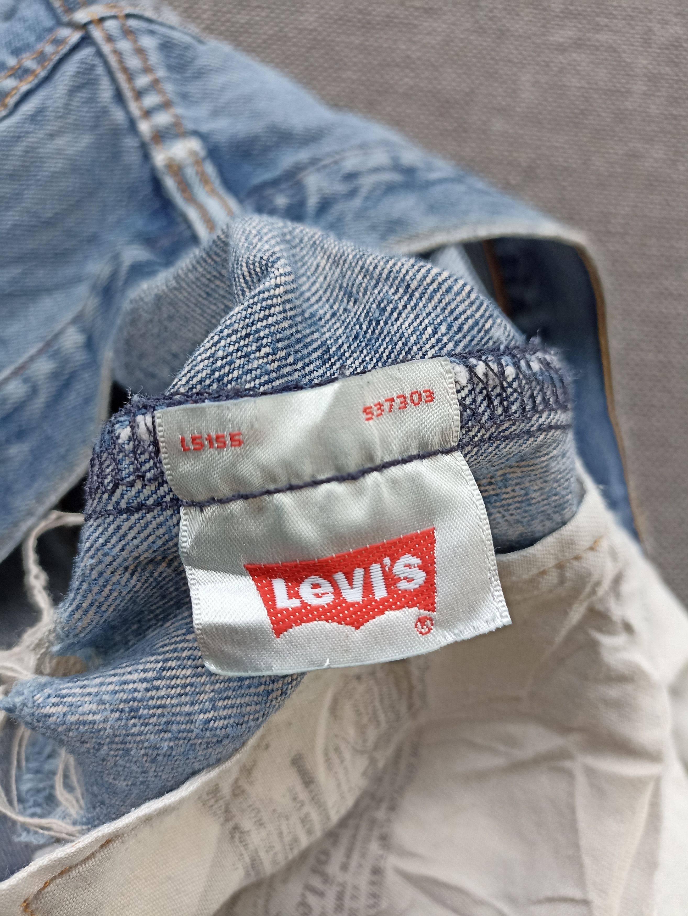 Jean × Levi's × Vintage Vintage Levis 501 Distressed Denim - J213 Size US 35 - 5 Thumbnail