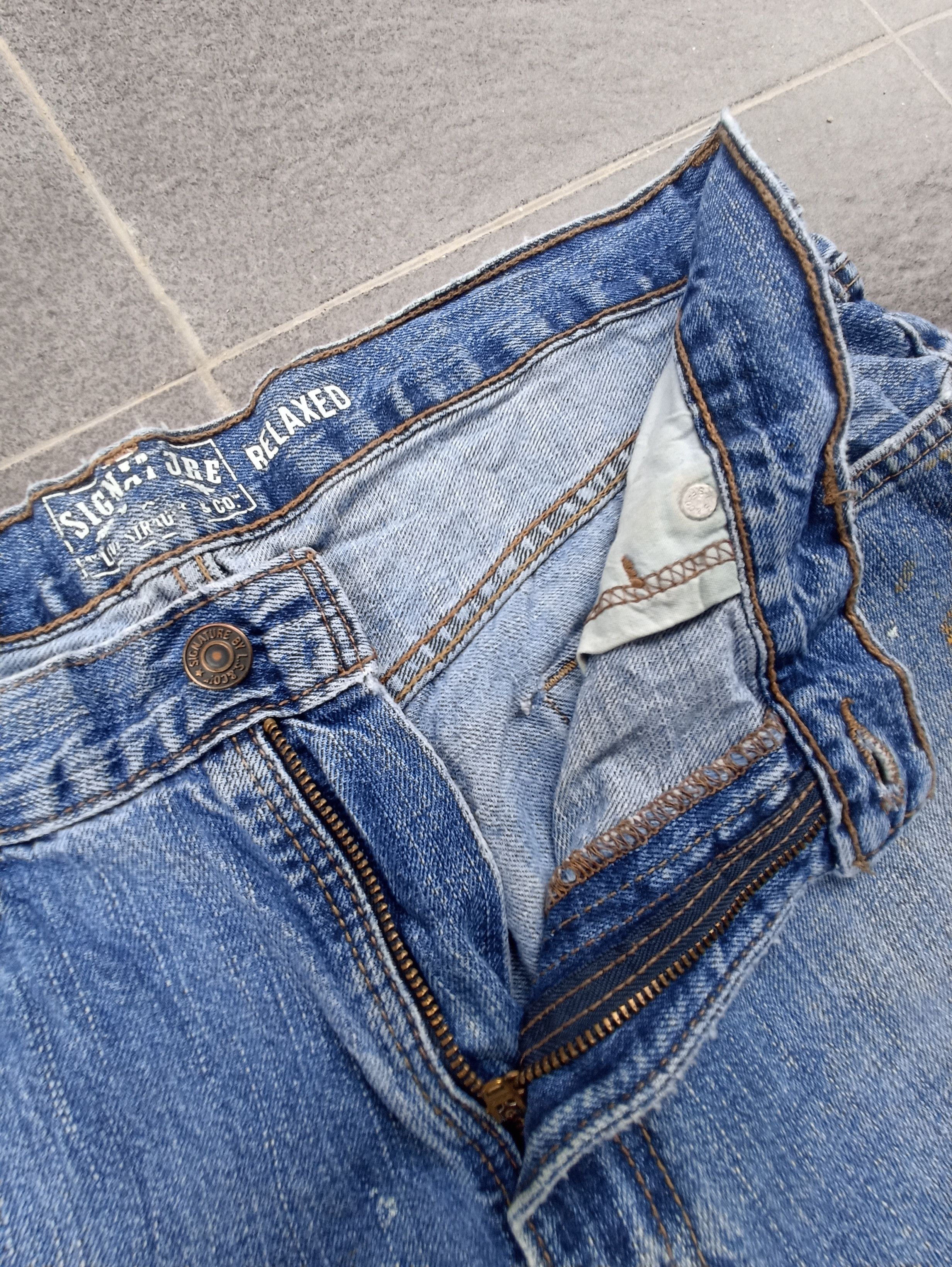 Jean × Levi's × Vintage Vintage Levis Signature Relaxed Fit Jeans - J218 Size US 35 - 3 Thumbnail
