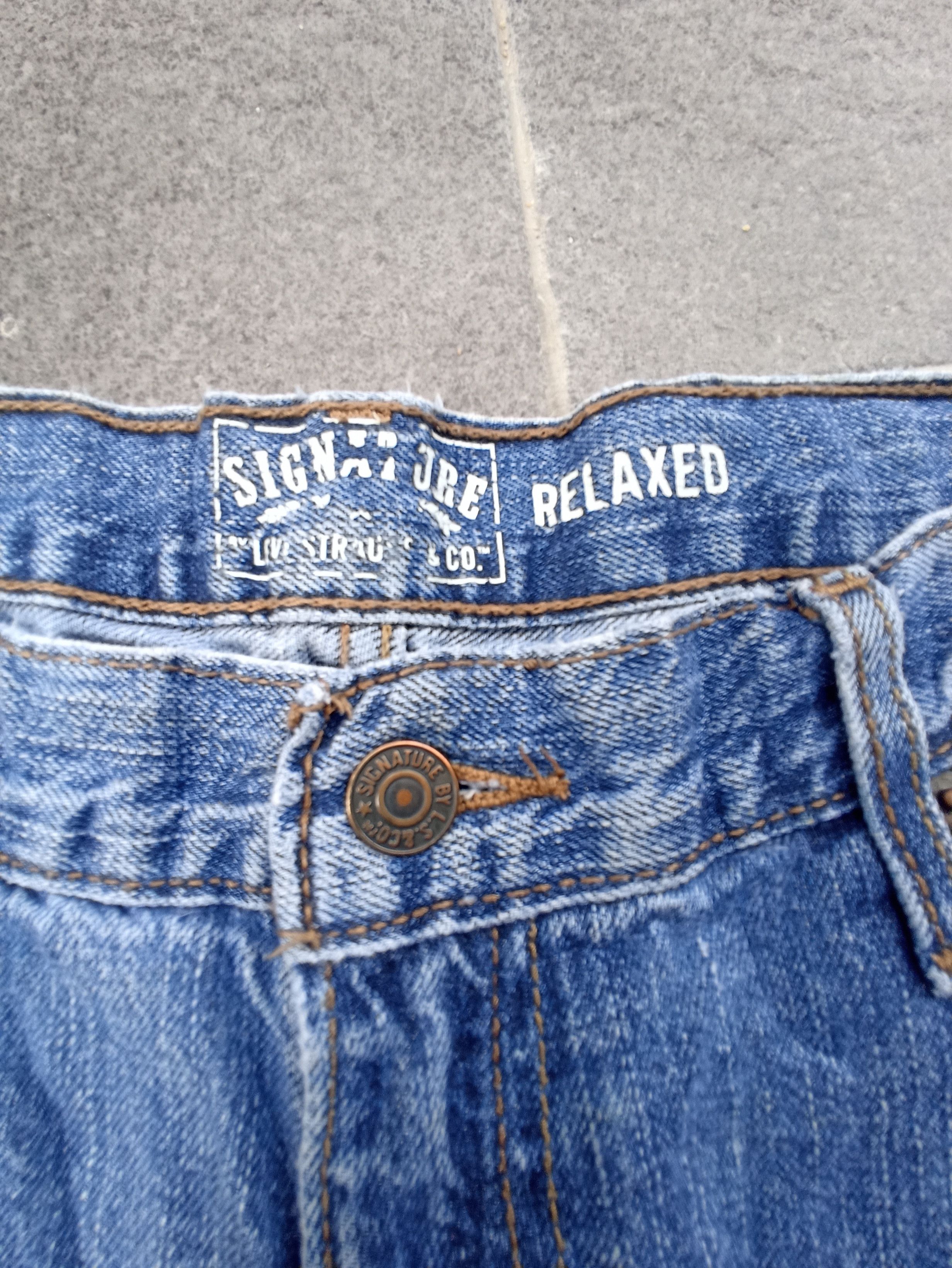 Jean × Levi's × Vintage Vintage Levis Signature Relaxed Fit Jeans - J218 Size US 35 - 7 Thumbnail