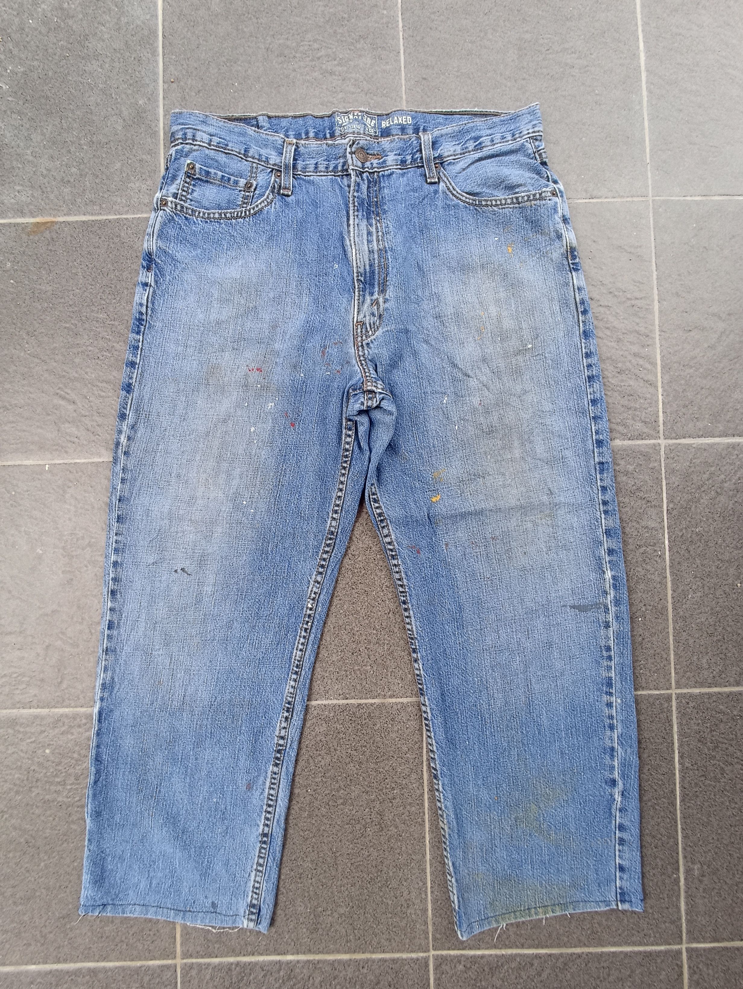 Jean × Levi's × Vintage Vintage Levis Signature Relaxed Fit Jeans - J218 Size US 35 - 1 Thumbnail
