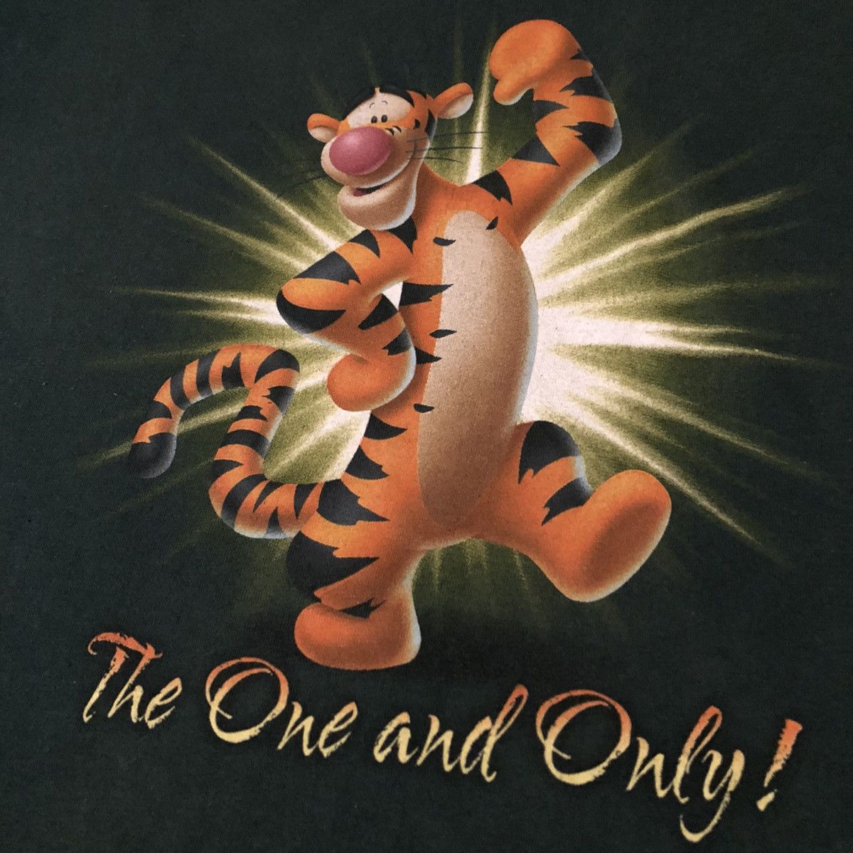 Disney × Vintage Vintage 90s Disney Tigger The One and Only Graphic Logo Tee Size US XXL / EU 58 / 5 - 3 Thumbnail