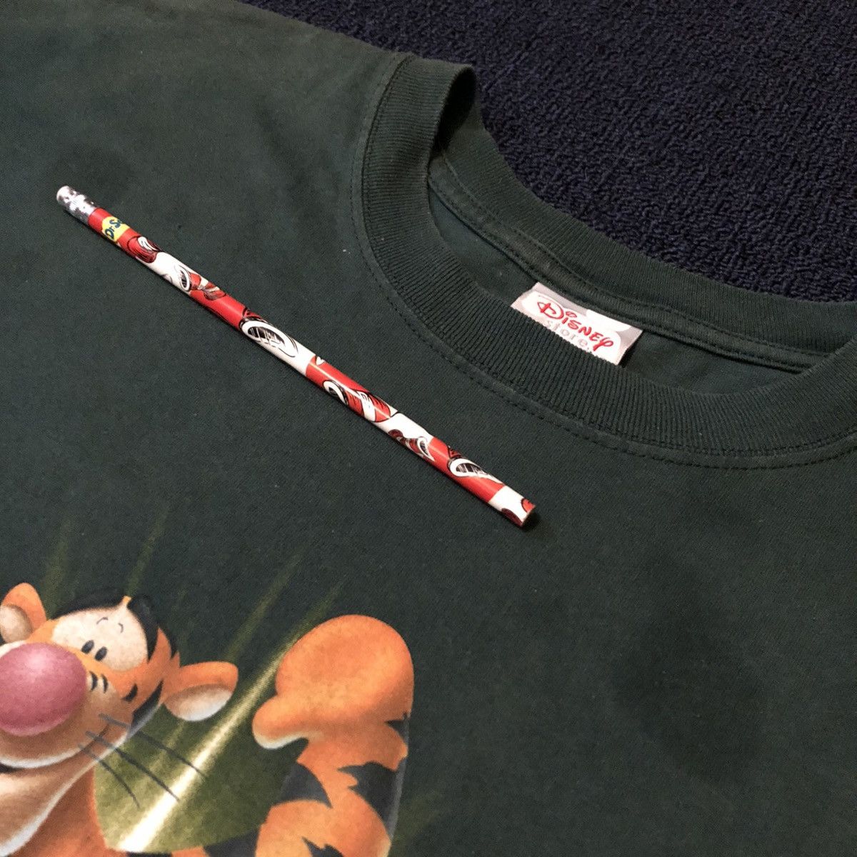 Disney × Vintage Vintage 90s Disney Tigger The One and Only Graphic Logo Tee Size US XXL / EU 58 / 5 - 5 Thumbnail