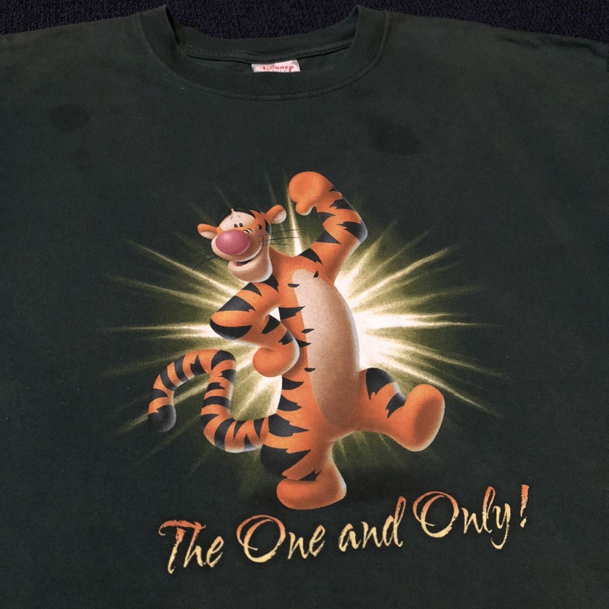 Disney × Vintage Vintage 90s Disney Tigger The One and Only Graphic Logo Tee Size US XXL / EU 58 / 5 - 1 Thumbnail
