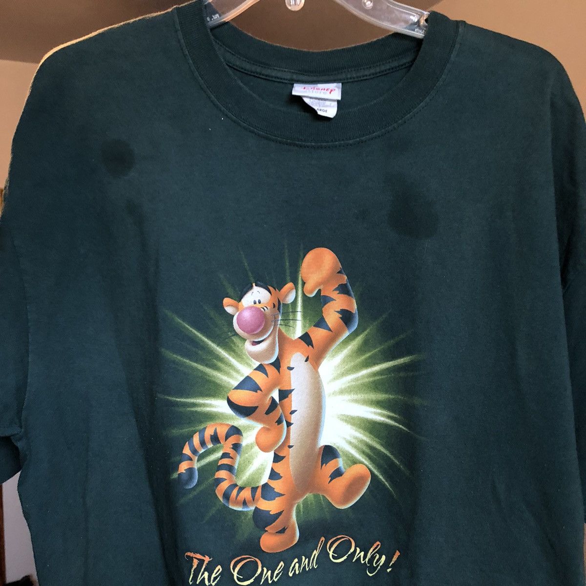 Disney × Vintage Vintage 90s Disney Tigger The One and Only Graphic Logo Tee Size US XXL / EU 58 / 5 - 7 Thumbnail