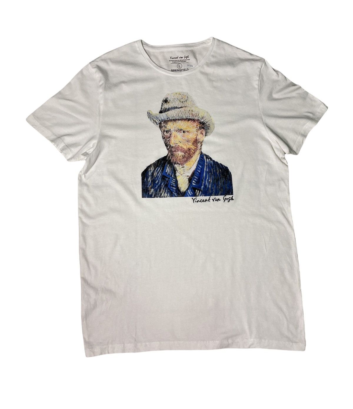 Springfield Vincent Van Gogh Self Portrait Tee Size US L / EU 52-54 / 3 - 1 Thumbnail