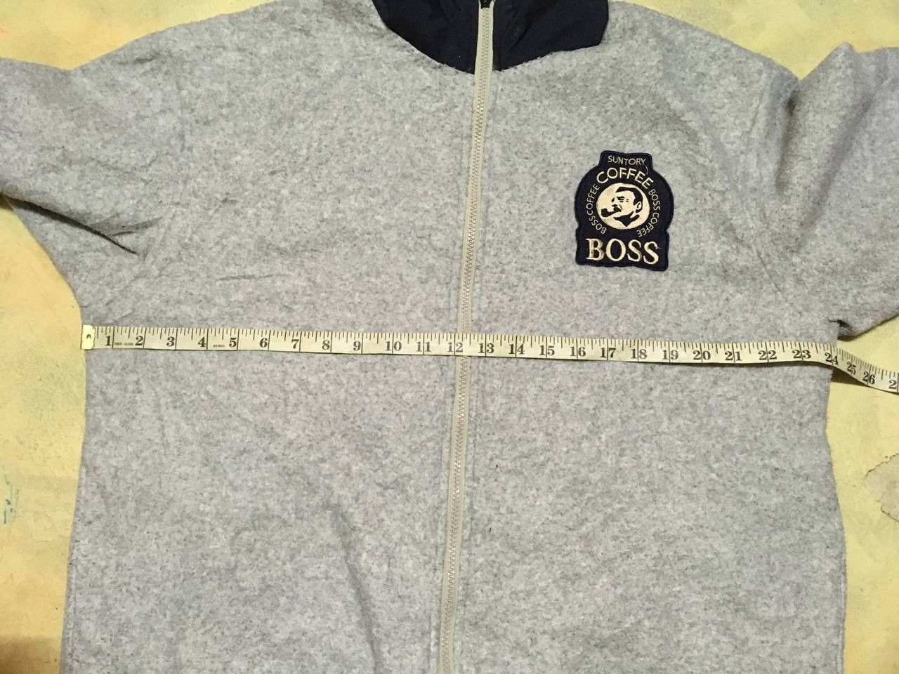 Vintage Suntory Boss Coffee Reversible Sweater Jacket Size US L / EU 52-54 / 3 - 6 Thumbnail
