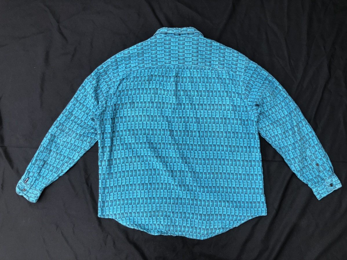 Levi's Vintage 90s Levi’s Big E Monogram Flannel Shirt Size US XL / EU 56 / 4 - 2 Thumbnail