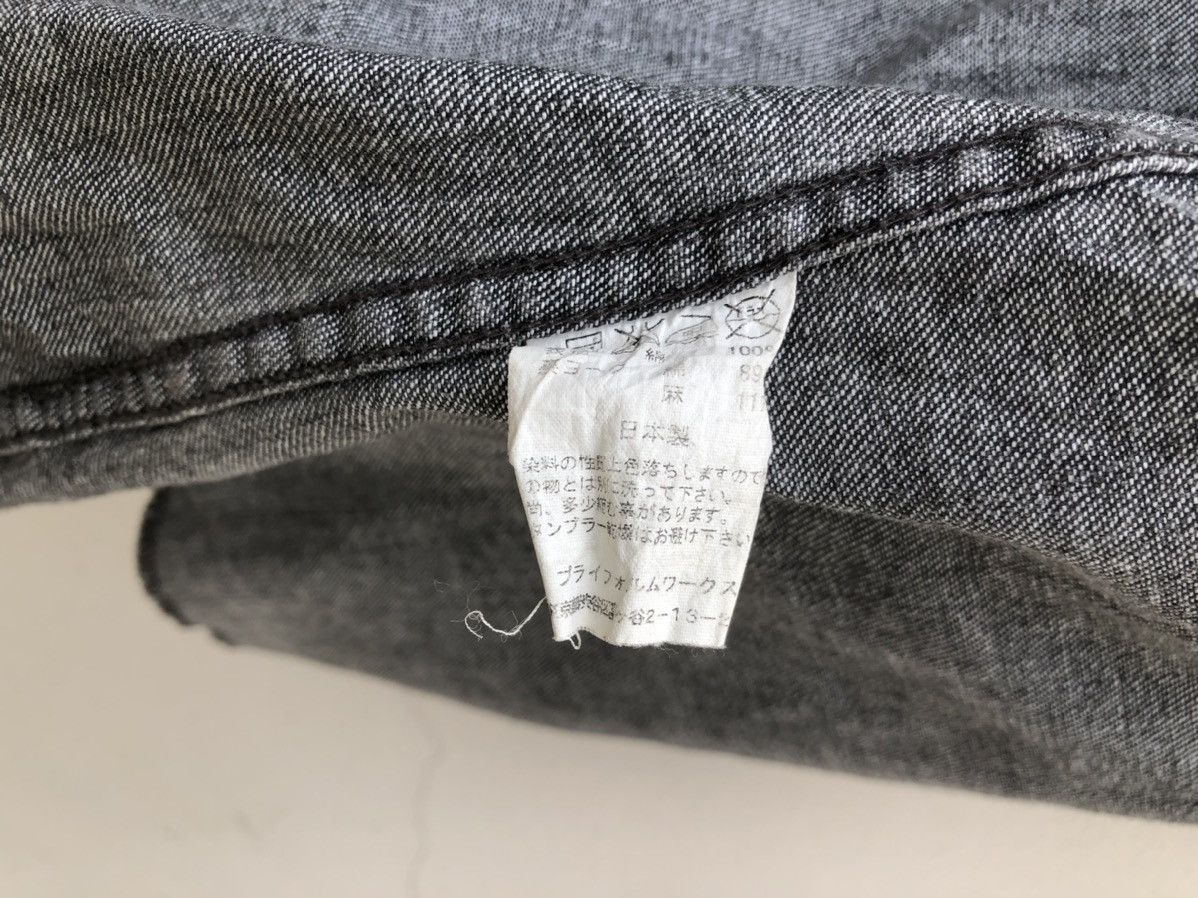 Vintage Ply Formeworks Japan Navajo Distressed Denim Western Shirt Size US L / EU 52-54 / 3 - 18 Thumbnail