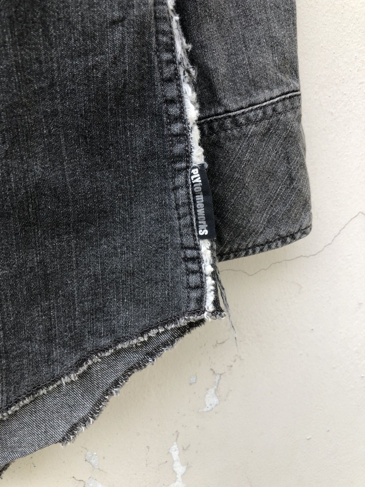 Vintage Ply Formeworks Japan Navajo Distressed Denim Western Shirt Size US L / EU 52-54 / 3 - 7 Thumbnail