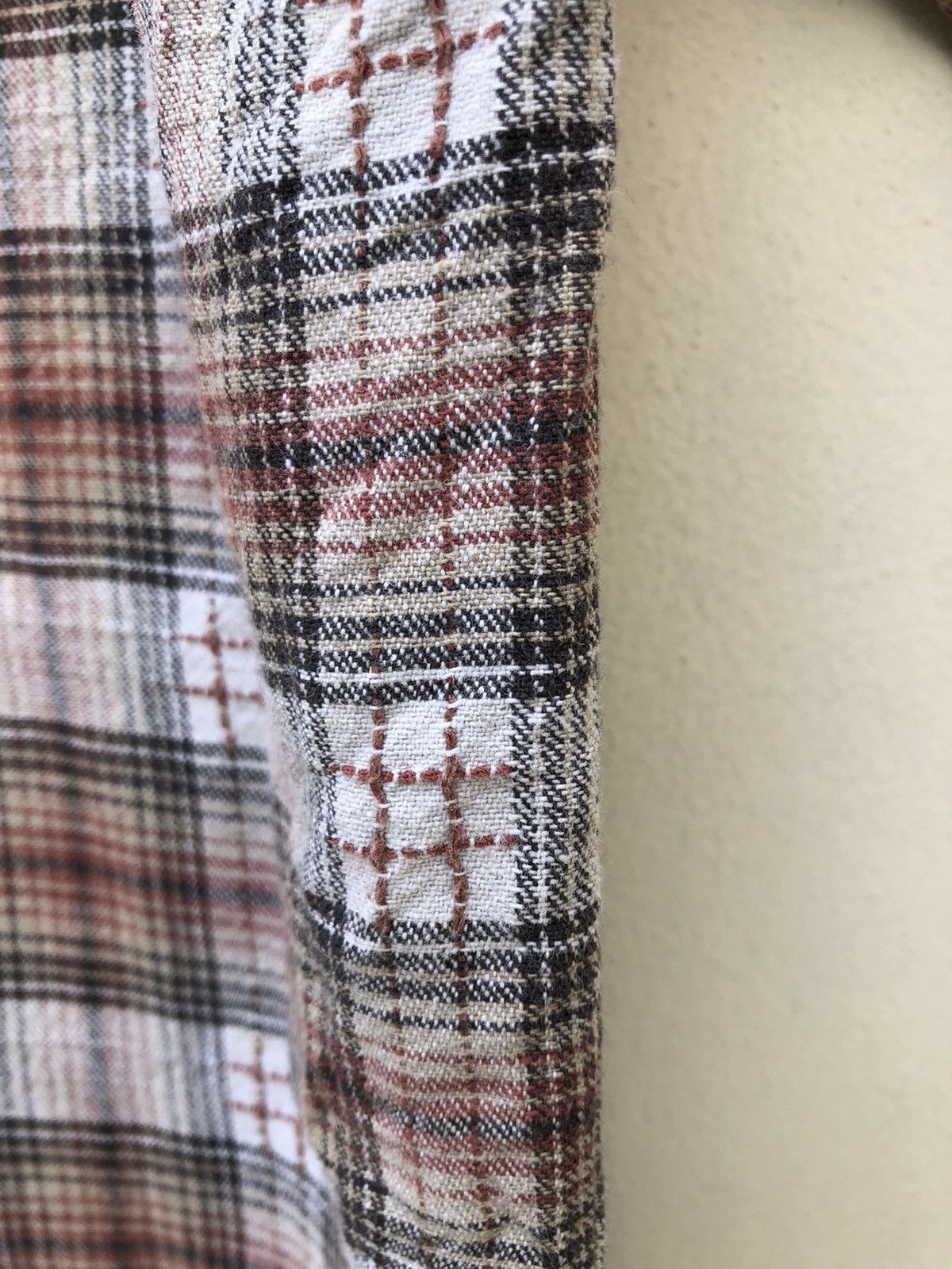 Levi's VTG 90s Levi’s Checks Short Sleeve Oversized Flannel Shirt Size US L / EU 52-54 / 3 - 14 Thumbnail