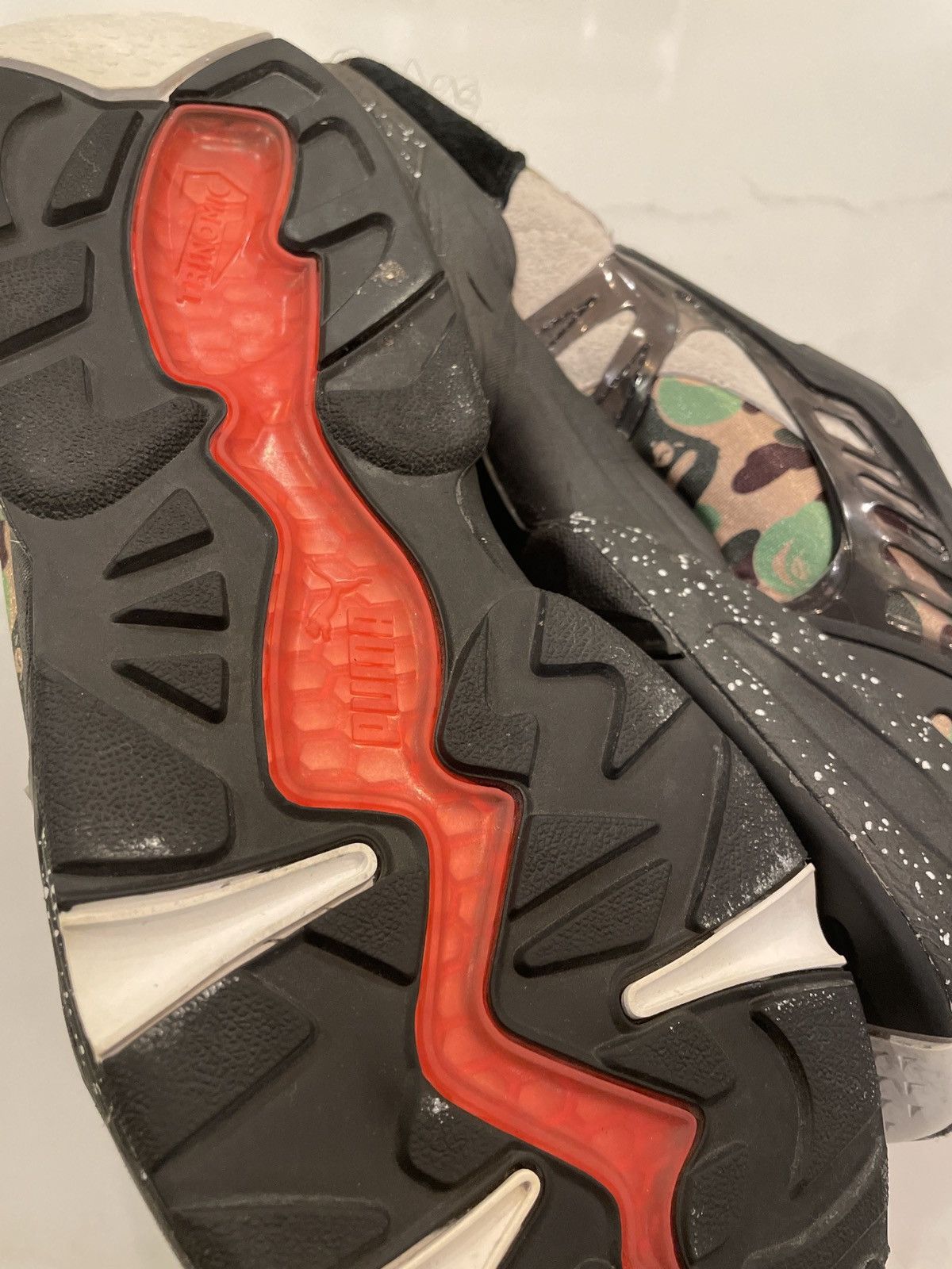 Bape Puma Puma Disc Blaze x BAPE Camo Green Grailed