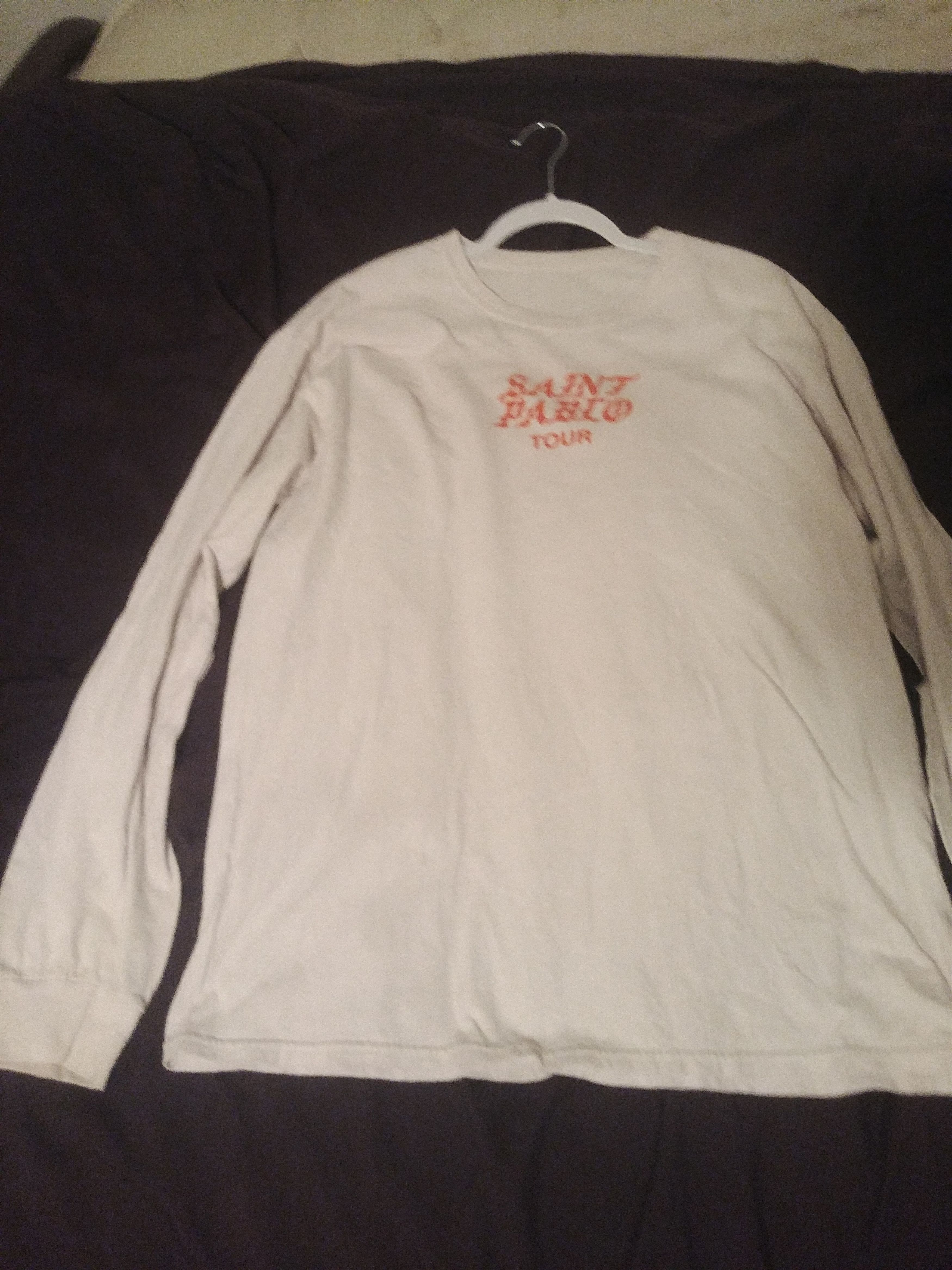 Kanye West Saint Pablo Concert Long Sleeve
