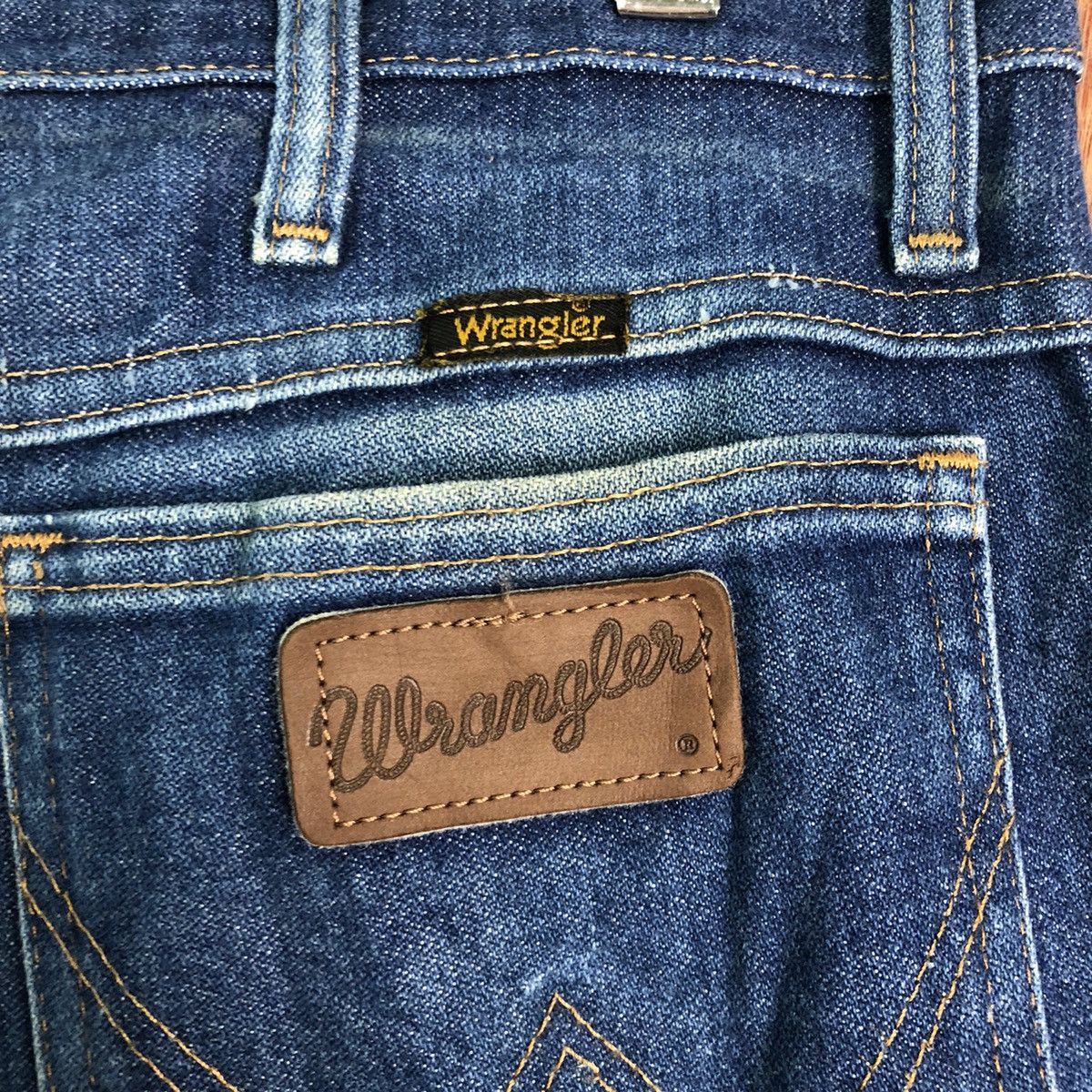 Vintage DLL Wrangler Blue distressed Denim Jeans Pants #200 Size US 30 / EU 46 - 10 Thumbnail