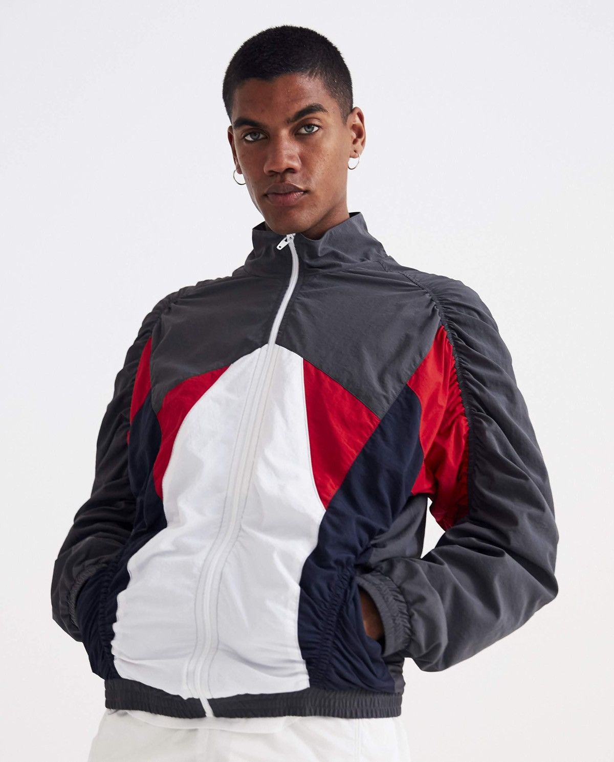 Shell track jacket sales
