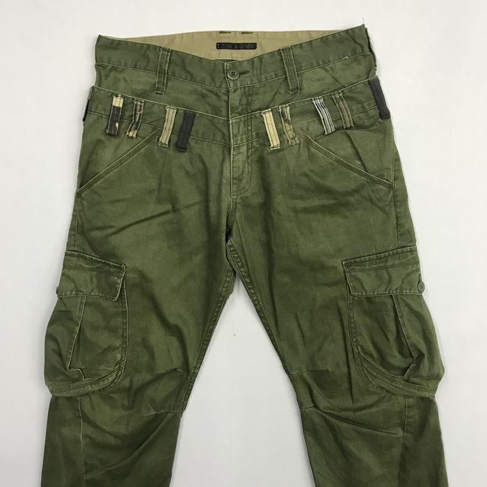 Double Waist Cargo Pants