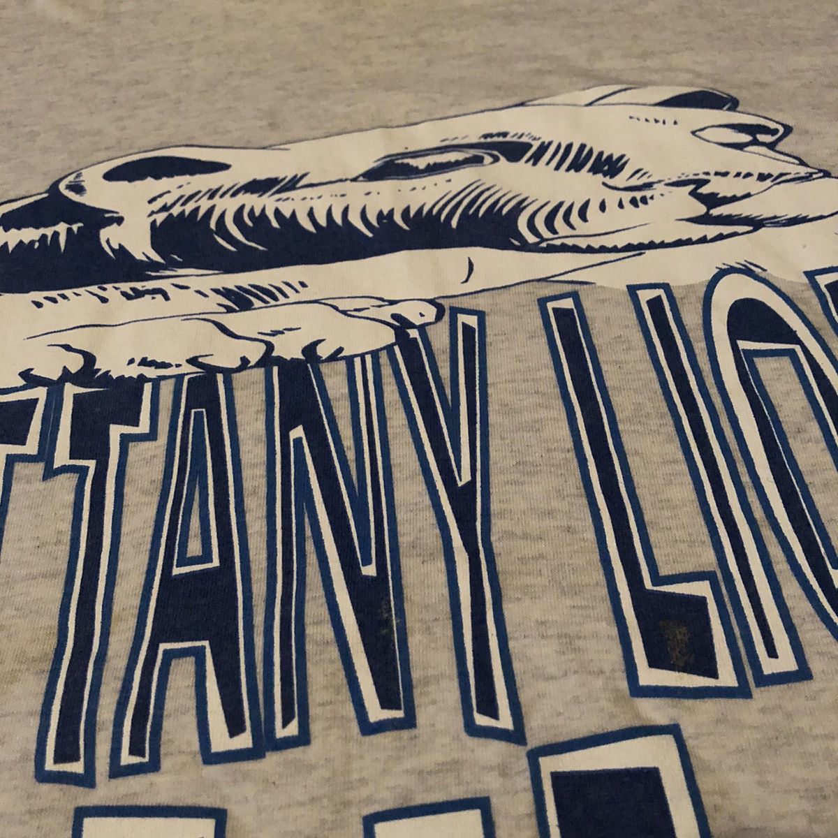 Vintage Vintage 90s Penn St Nittany Lions Rule Graphic Tee Majestic Size US XXL / EU 58 / 5 - 4 Thumbnail