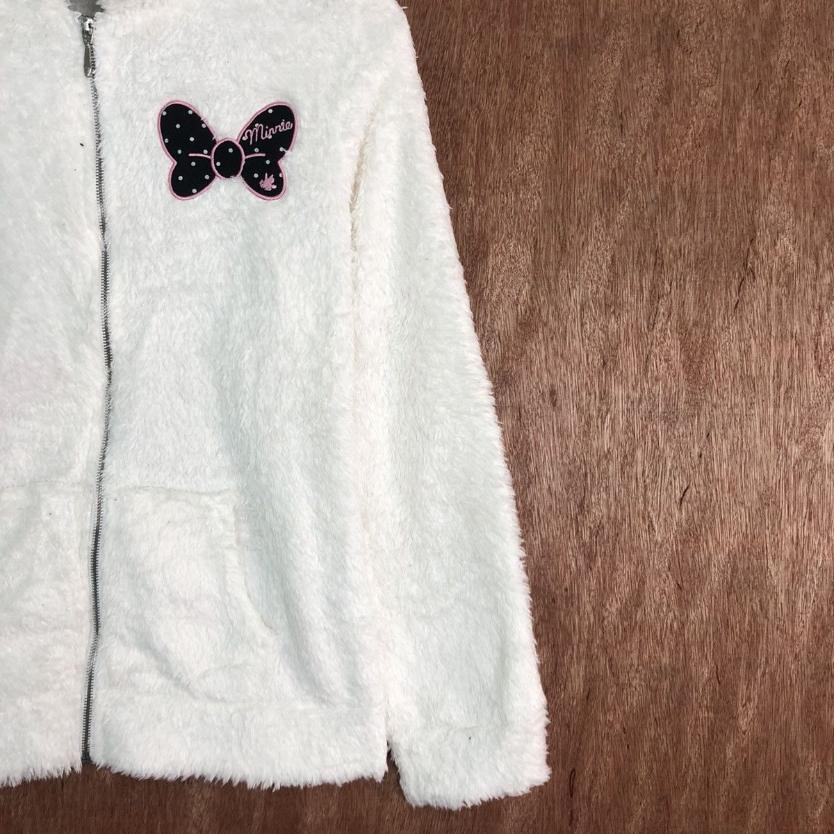 Disney Disney White Mohair Knit shag shaggy Sweater #c423 Size M / US 6-8 / IT 42-44 - 5 Thumbnail