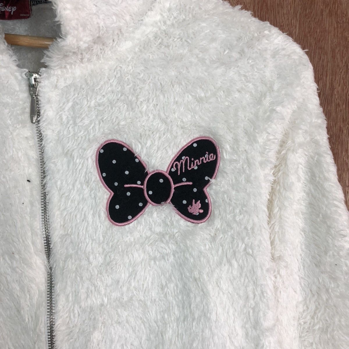 Disney Disney White Mohair Knit shag shaggy Sweater #c423 Size M / US 6-8 / IT 42-44 - 8 Thumbnail