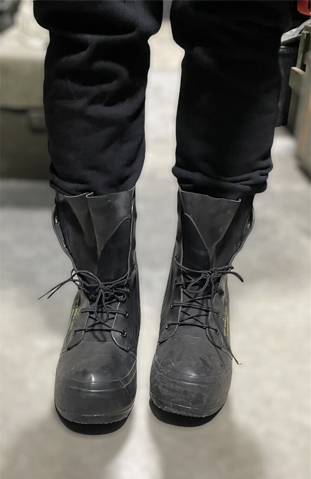 Military Raf Simons x Sterling Ruby FW14 Runway Bata Bunny Boots Grailed