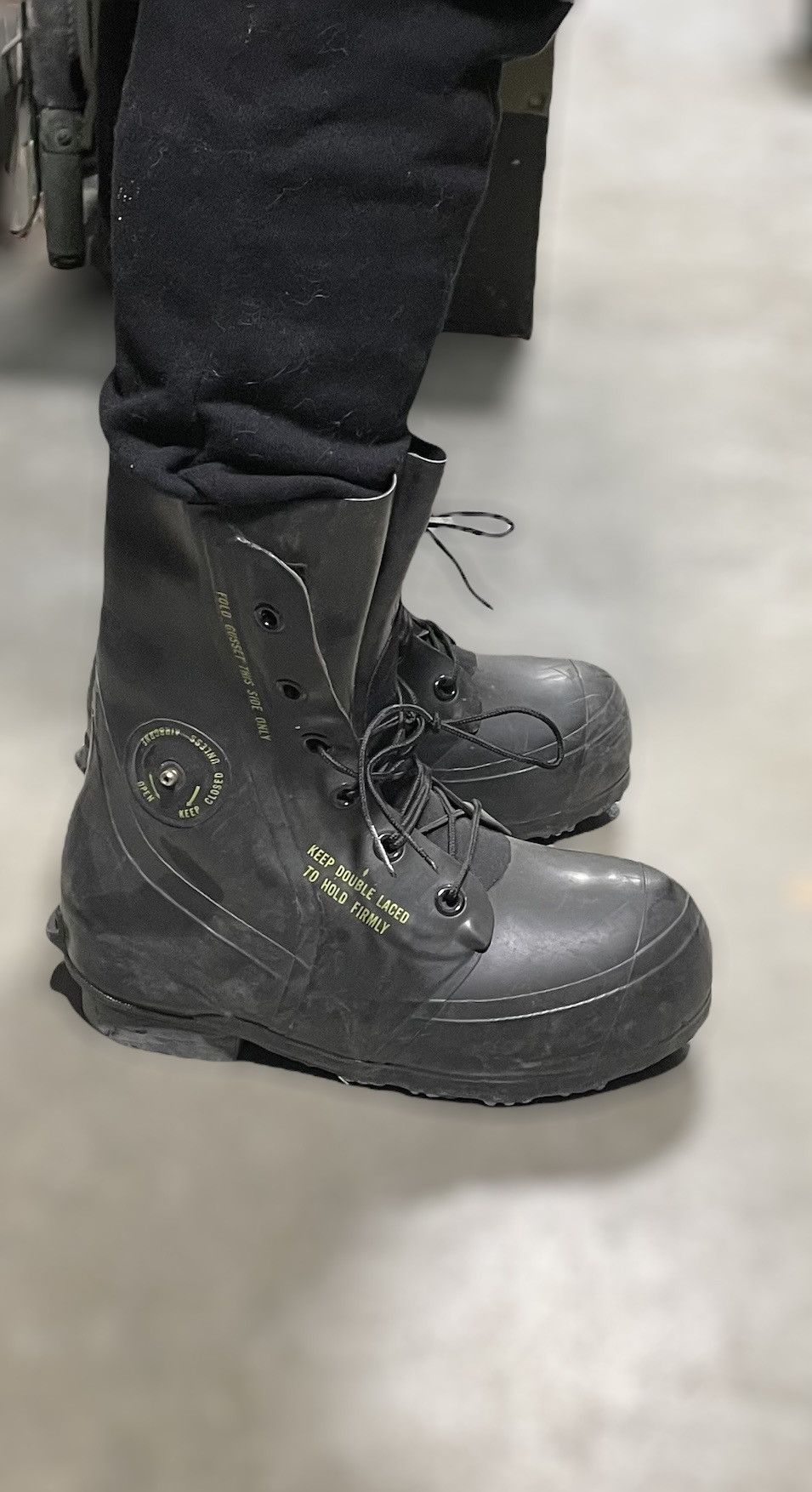 Military Raf Simons x Sterling Ruby FW14 Runway Bata Bunny Boots Grailed