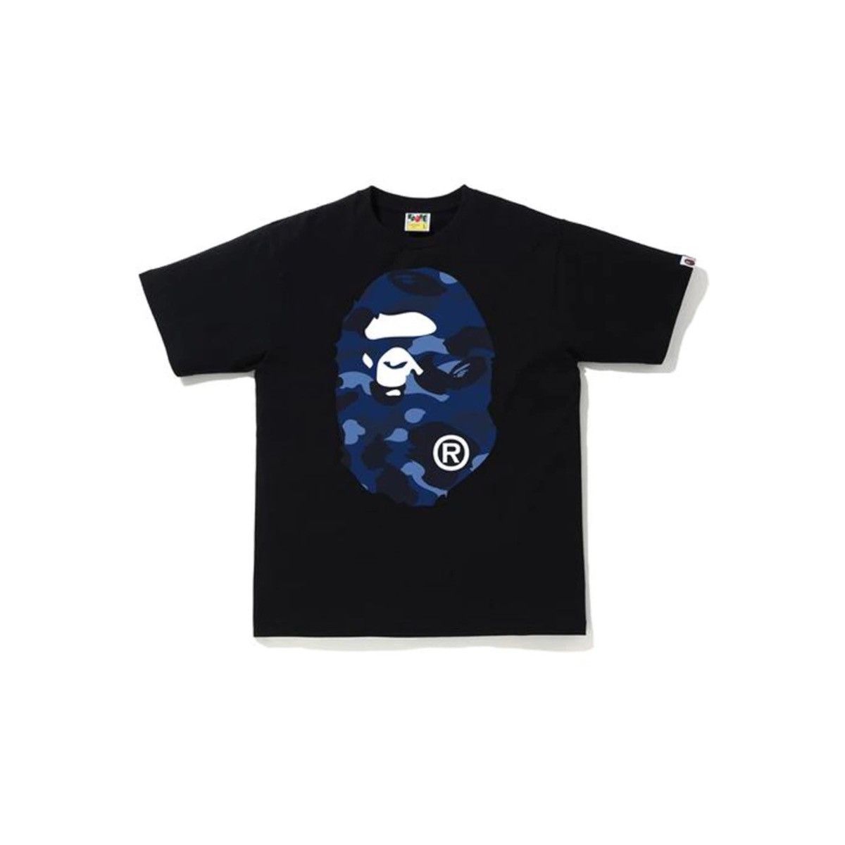 Bape BAPE Color Camo Big Ape Head T-Shirt Black/Navy Size US XXL / EU 58 / 5 - 1 Thumbnail