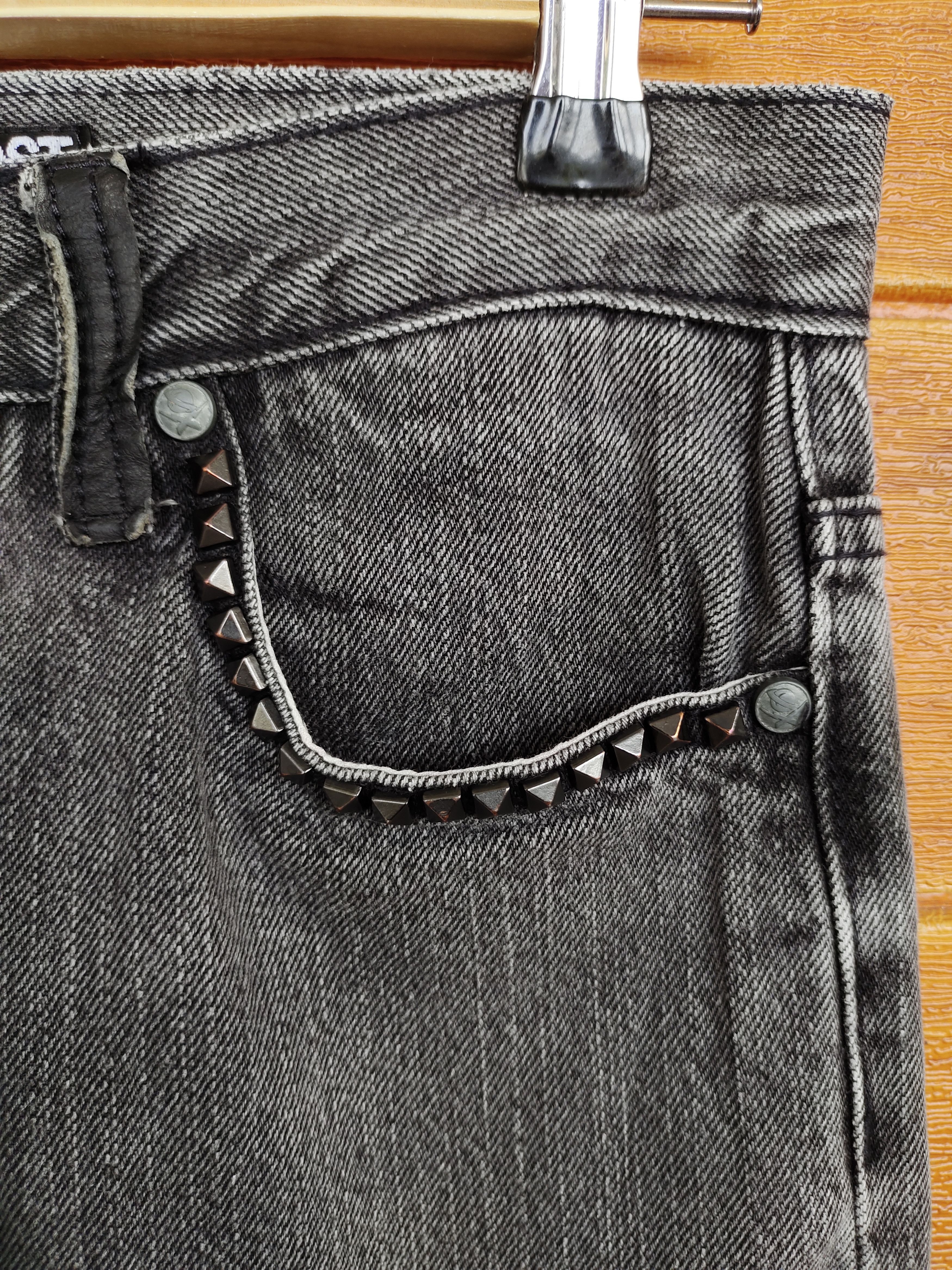 Vintage Lost Enterprises Back Pocket Logo Straight Cut Denim Jeans Size US 29 - 4 Thumbnail