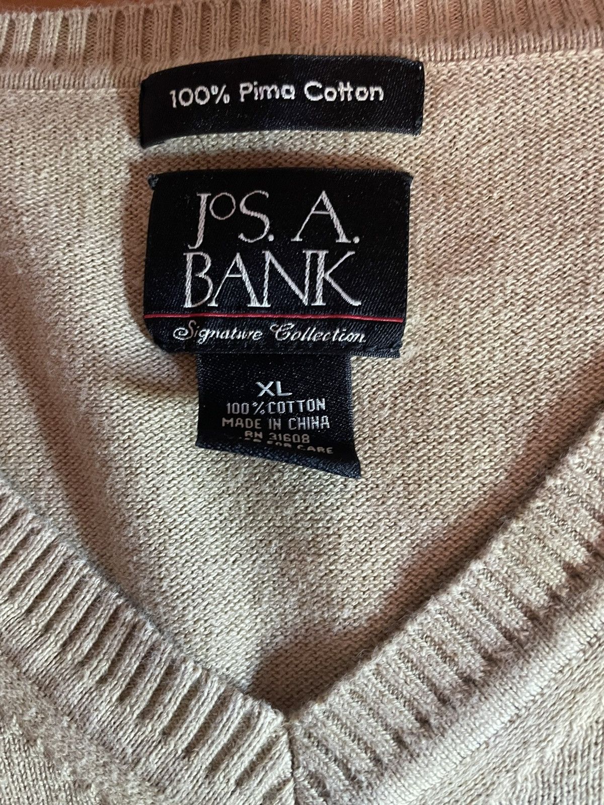 Jos. A. Bank Jos. A Bank Long Sleeve Sweater Size US XL / EU 56 / 4 - 4 Thumbnail