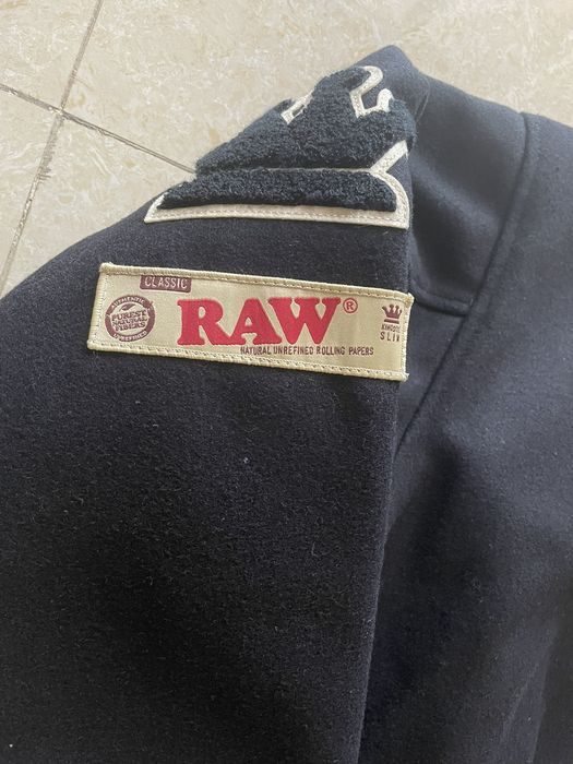 クーポン激安 RAW x interbreed RAW Varsity jacket - ジャケット/アウター