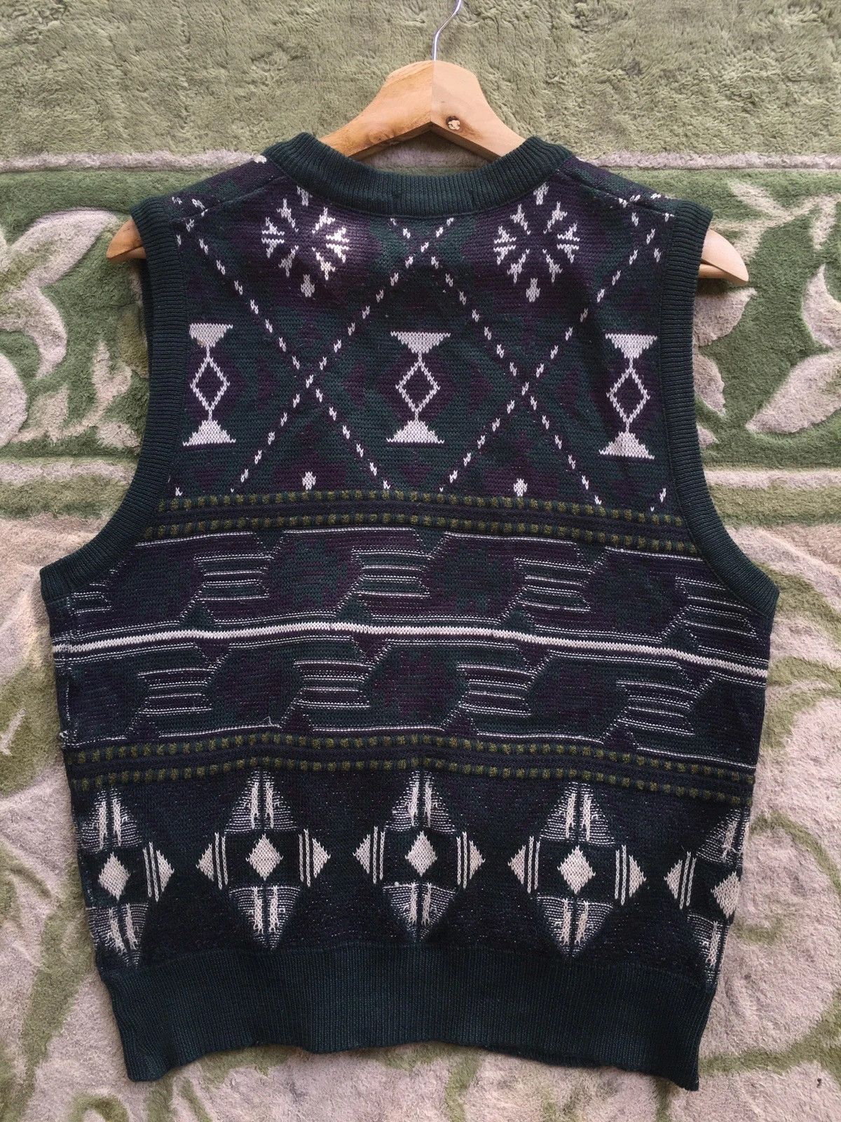 Other 📌Best Score Club Stripe Pullover Knitting Pattern Vest Size US M / EU 48-50 / 2 - 11 Thumbnail