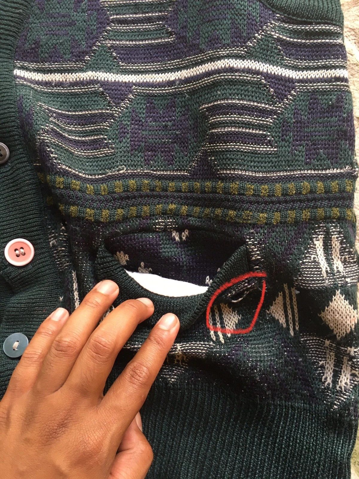 Other 📌Best Score Club Stripe Pullover Knitting Pattern Vest Size US M / EU 48-50 / 2 - 7 Thumbnail